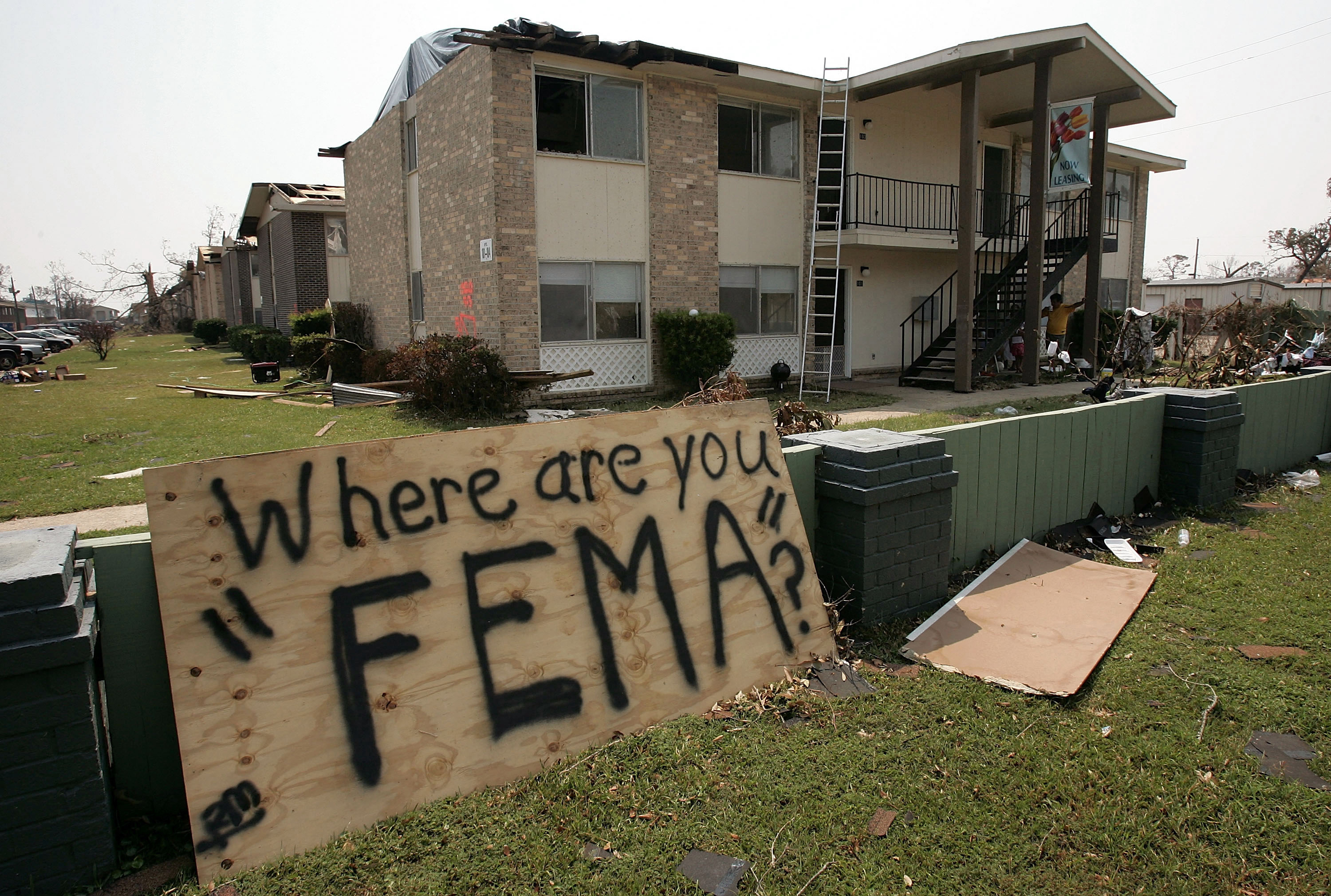 Conditions Remain Grim In Aftermath Of Katrina