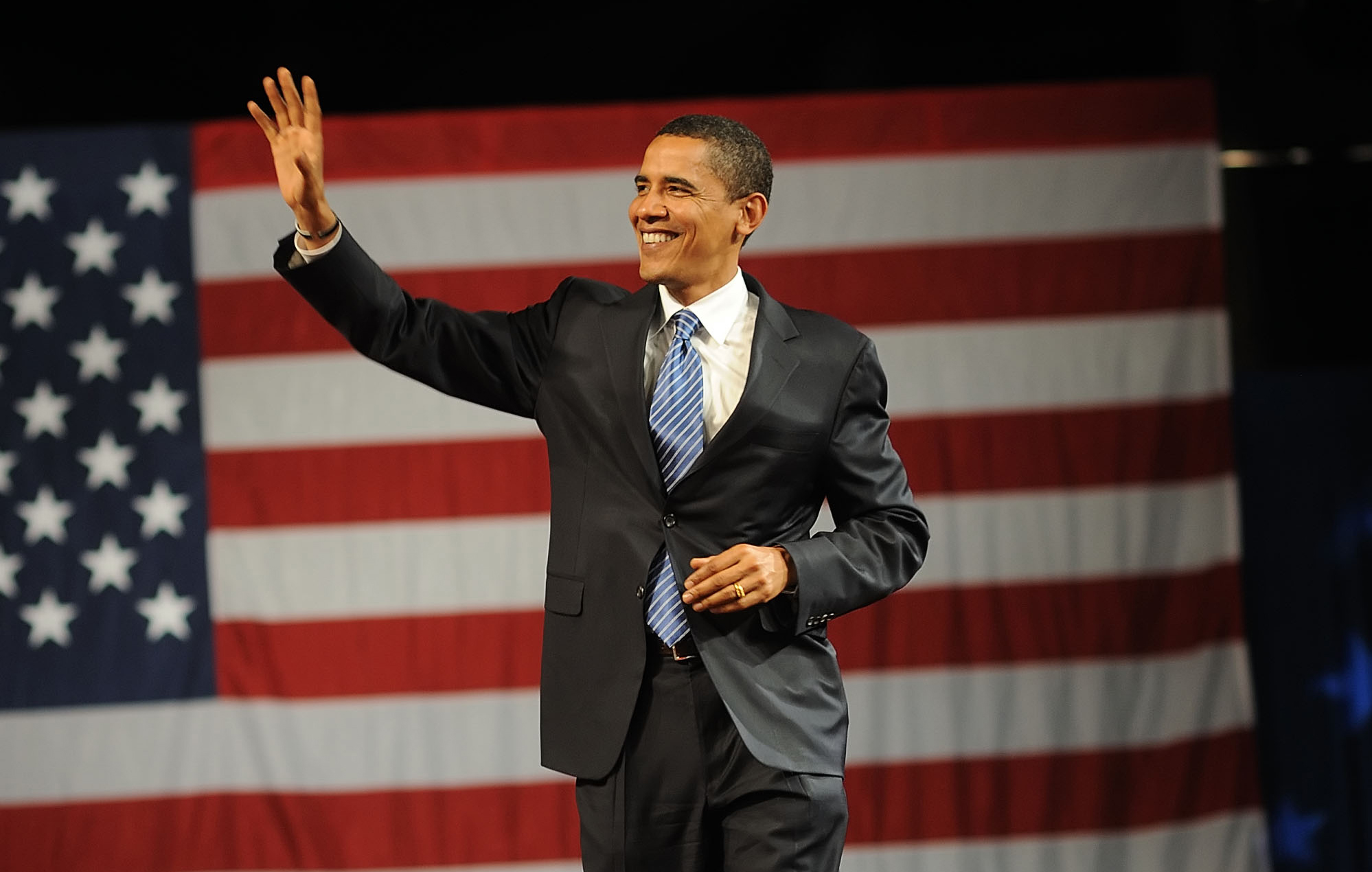 Obama campaigns in North Carolina