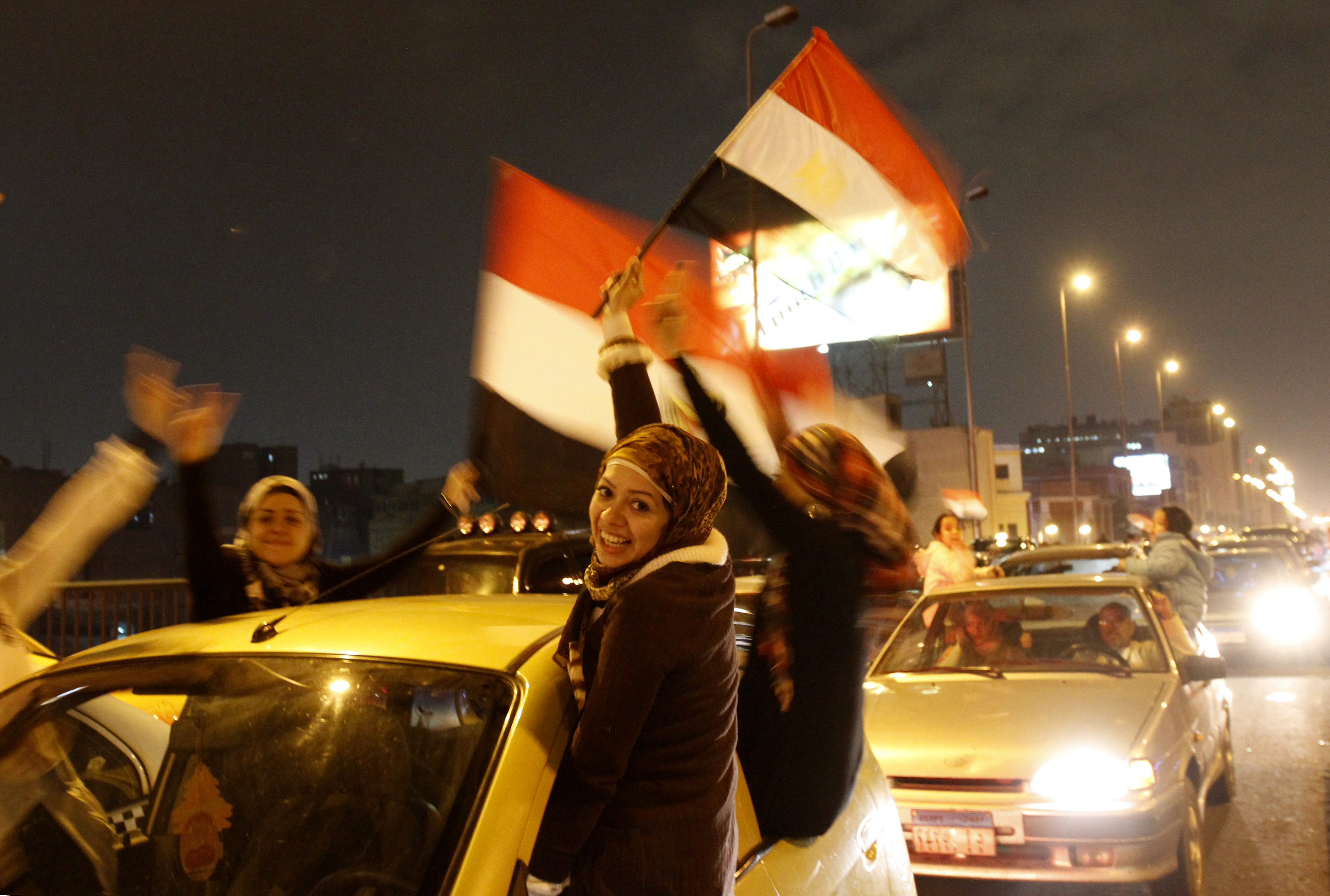 Revolution in Cairo: we won and are happy