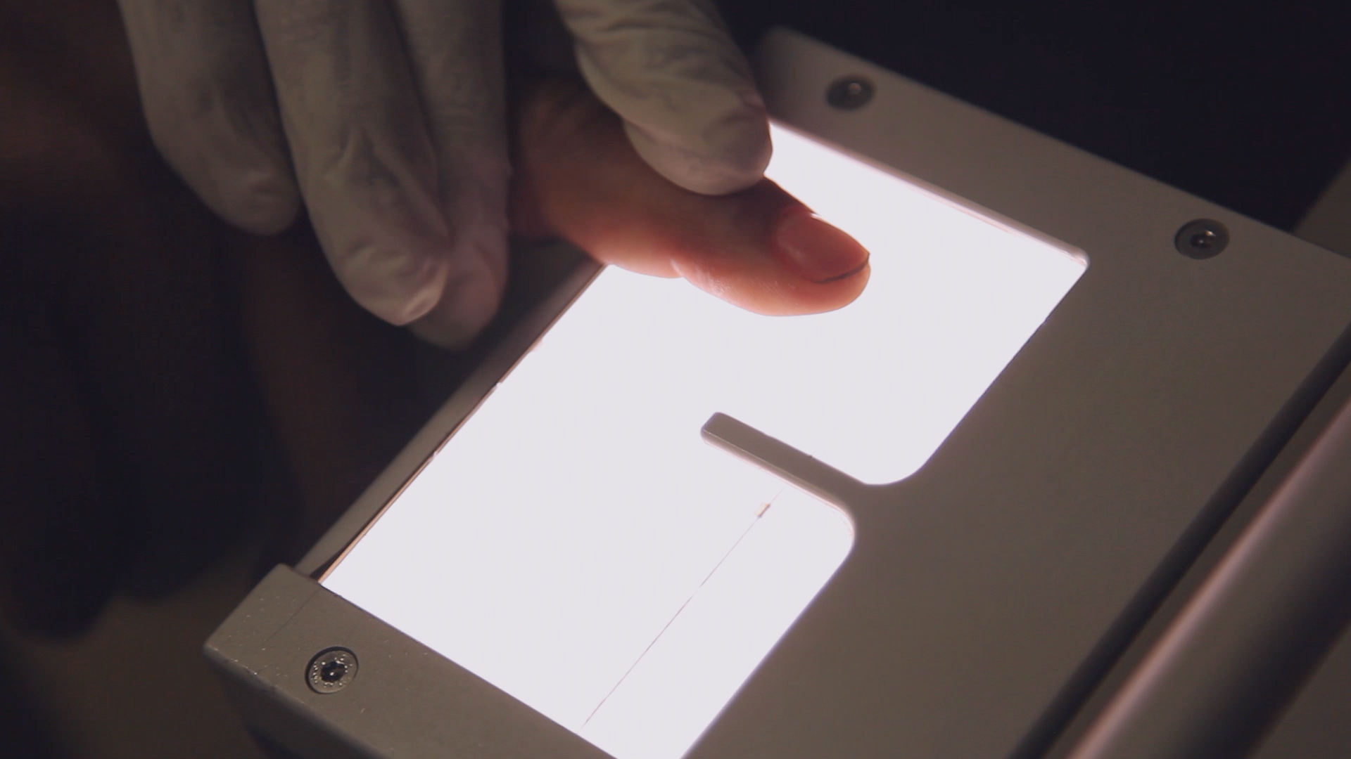 fingerprint scan
