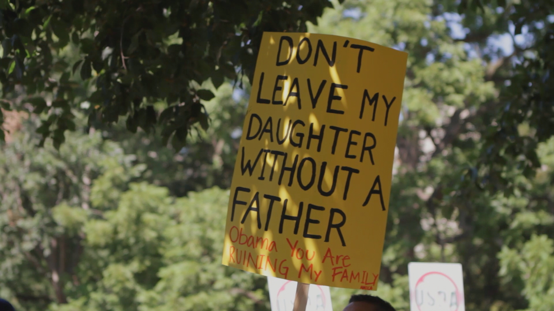 protest sign immigration