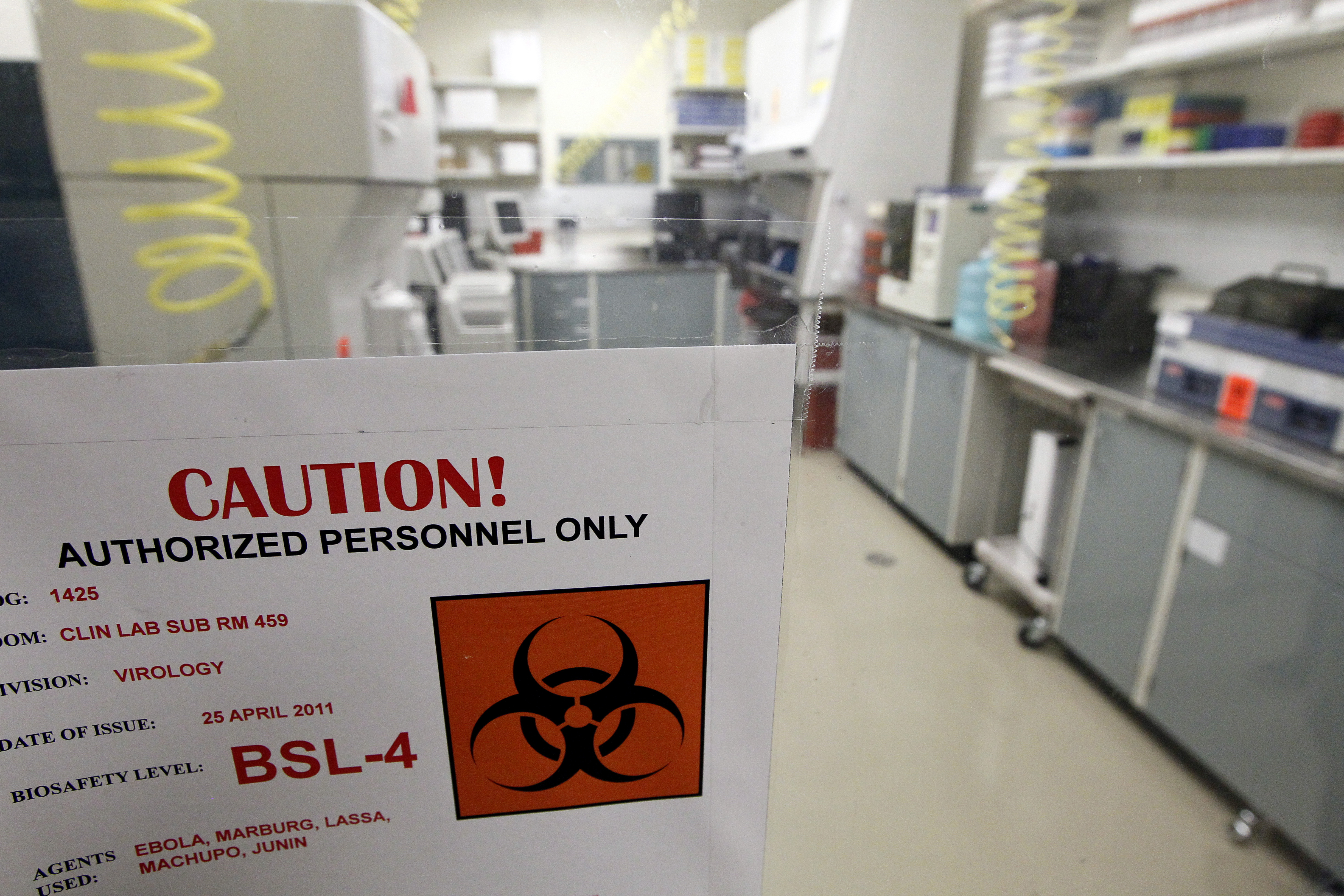 Lab at Fort Detrick
