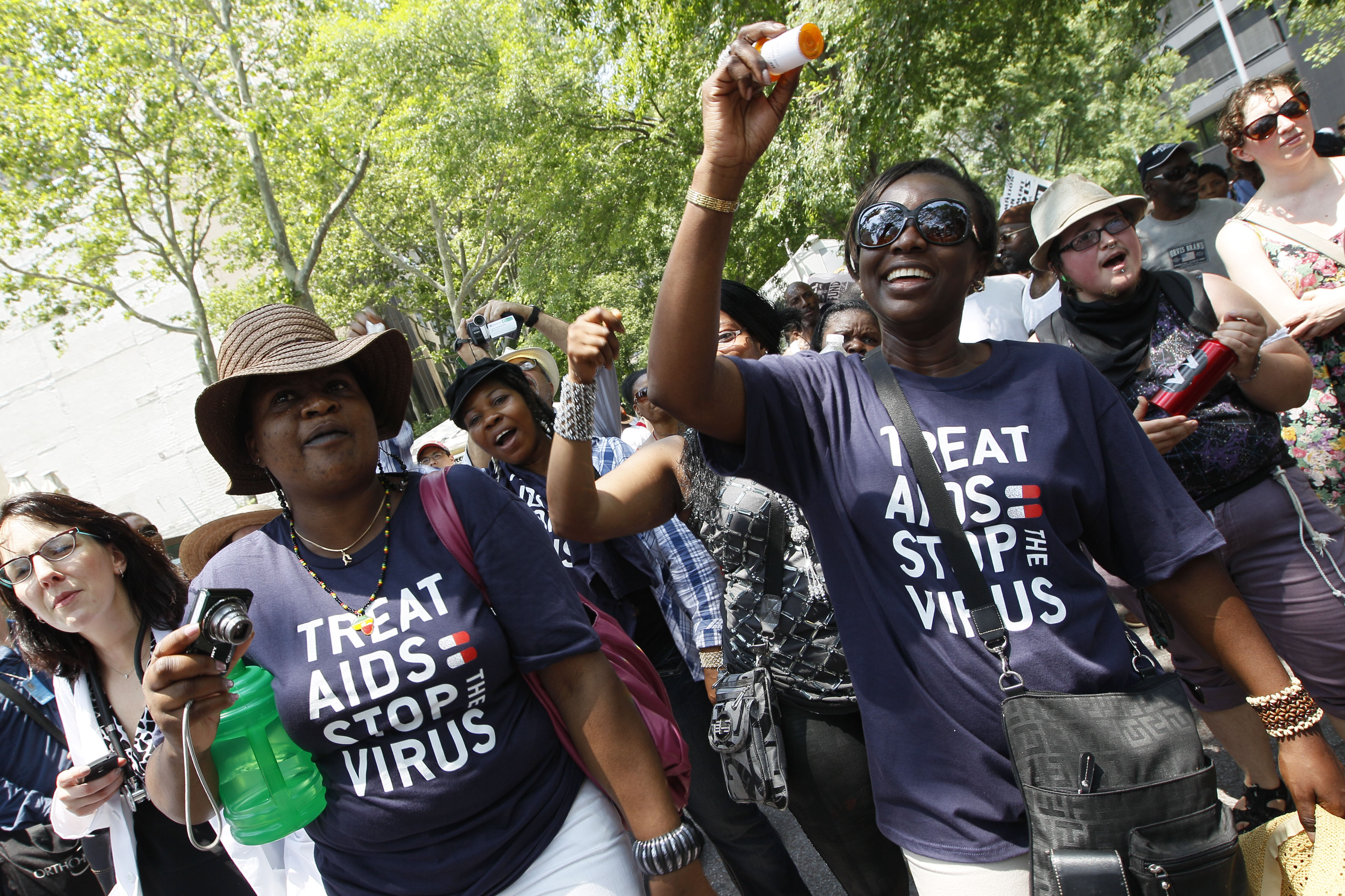 AIDS activists