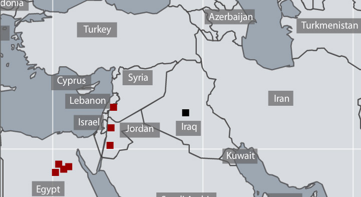 rendition map- iraq