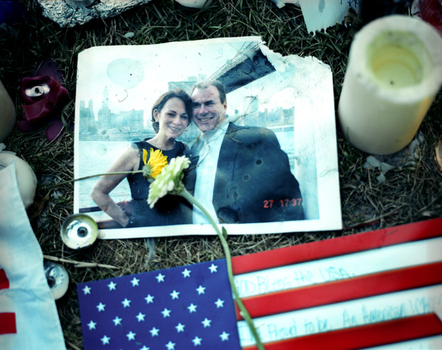 John O'Neill photo at WTC site