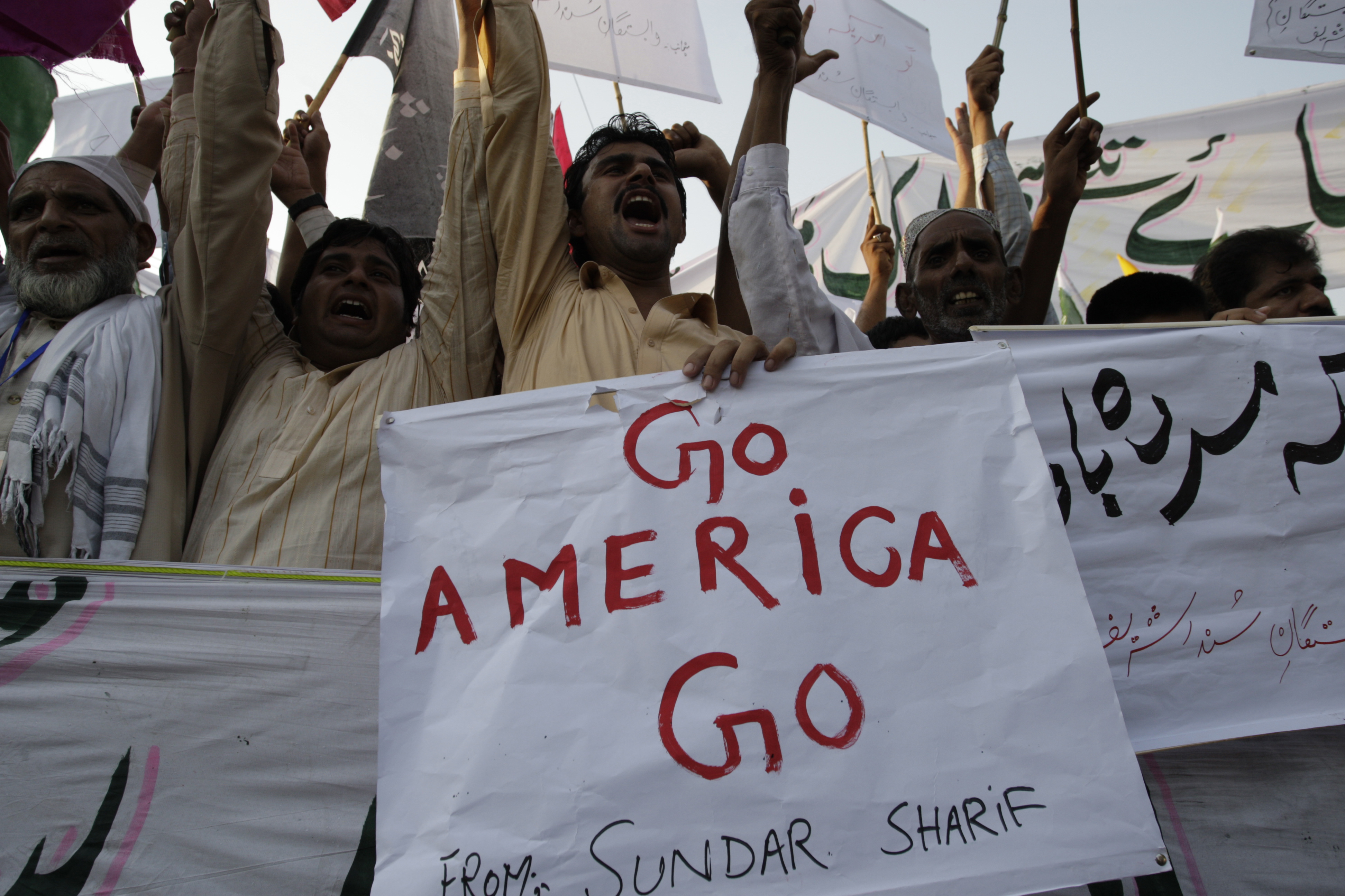 Pakistanis Protest U.S.