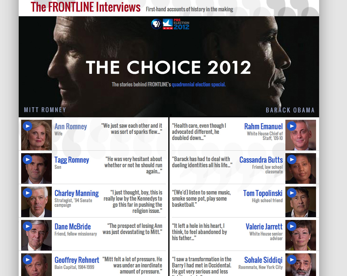 FL Interviews - The Choice 2012