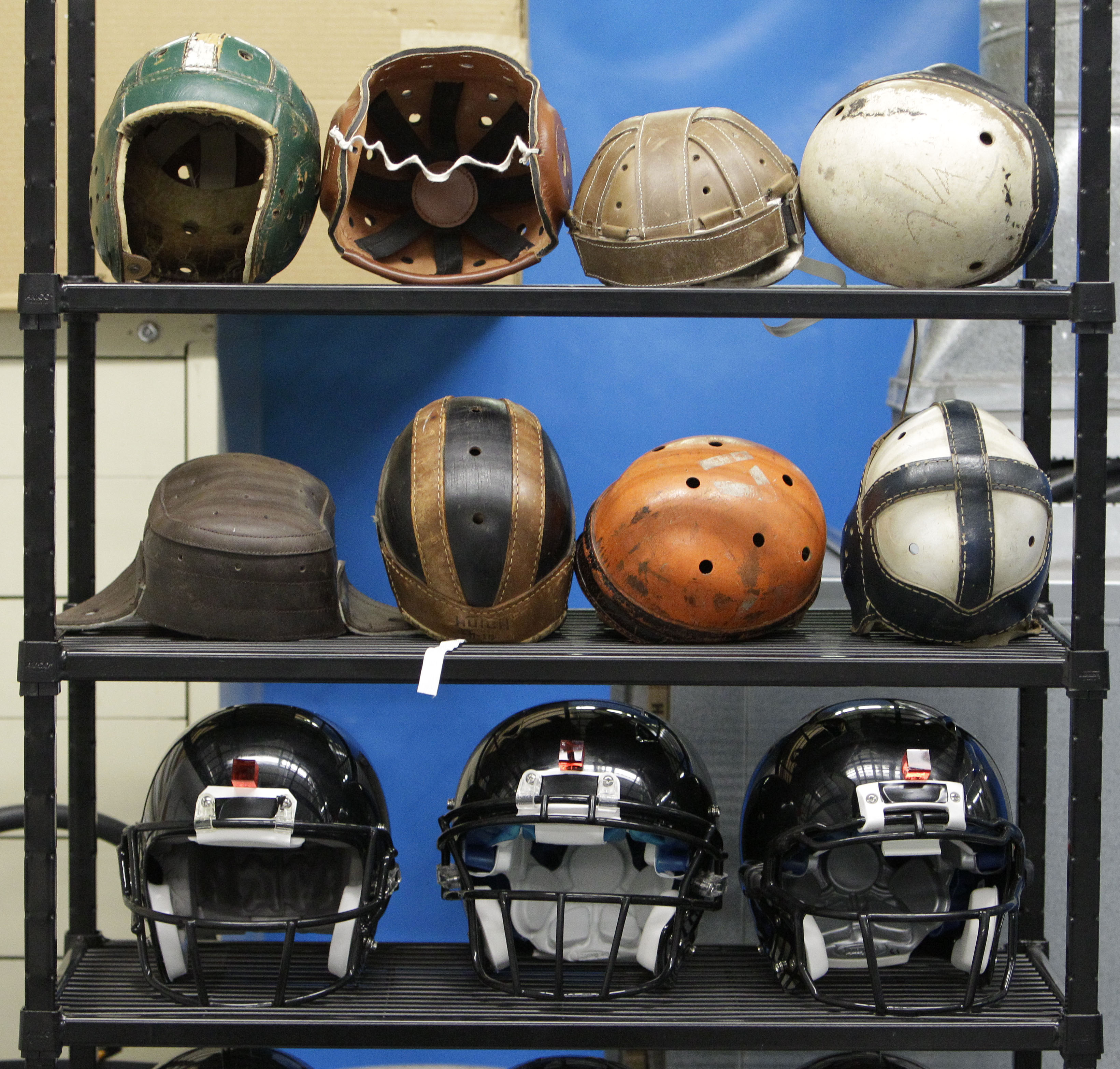 Football helmets