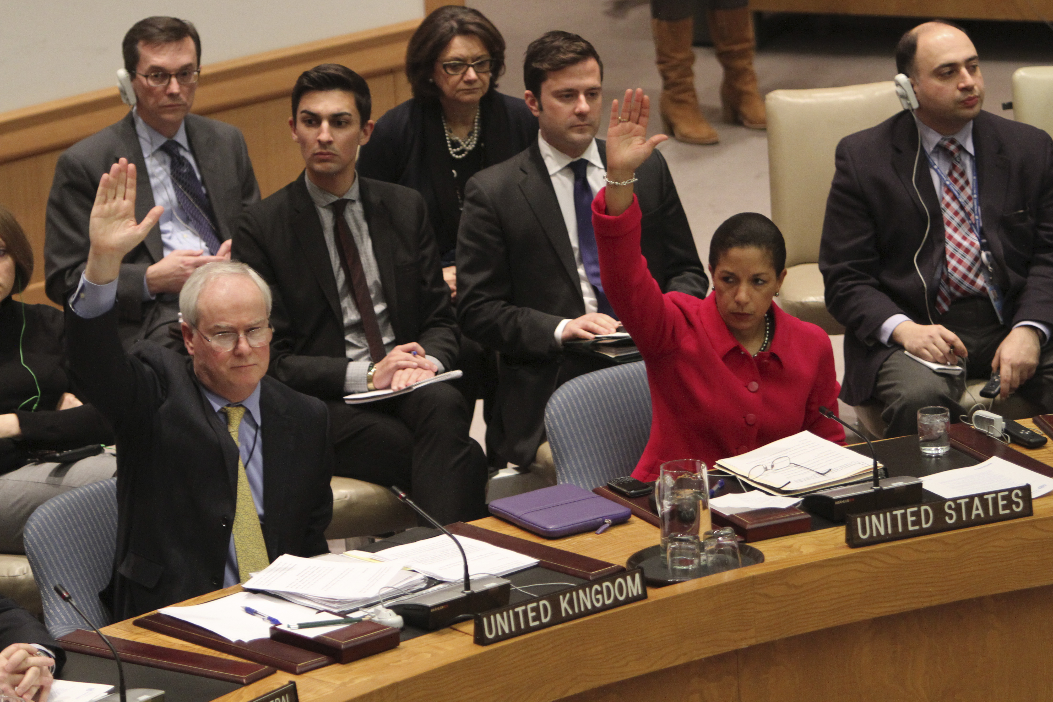 Susan Rice votes yes to U.N. resolution on Syria
