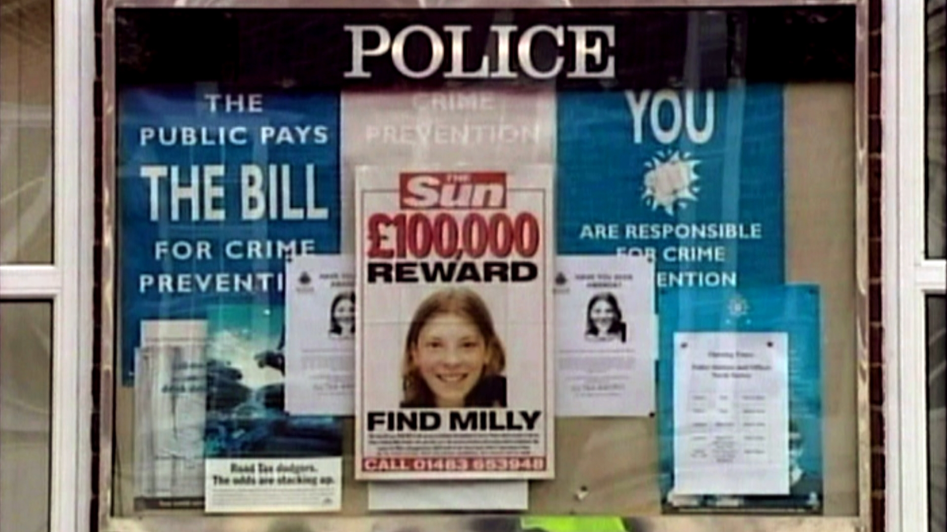 dowler reward poster