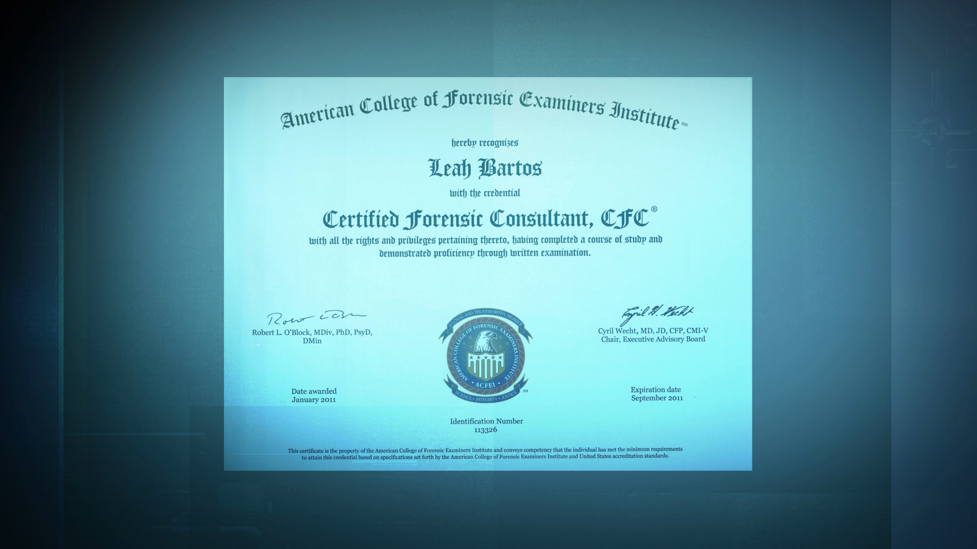coroner certification