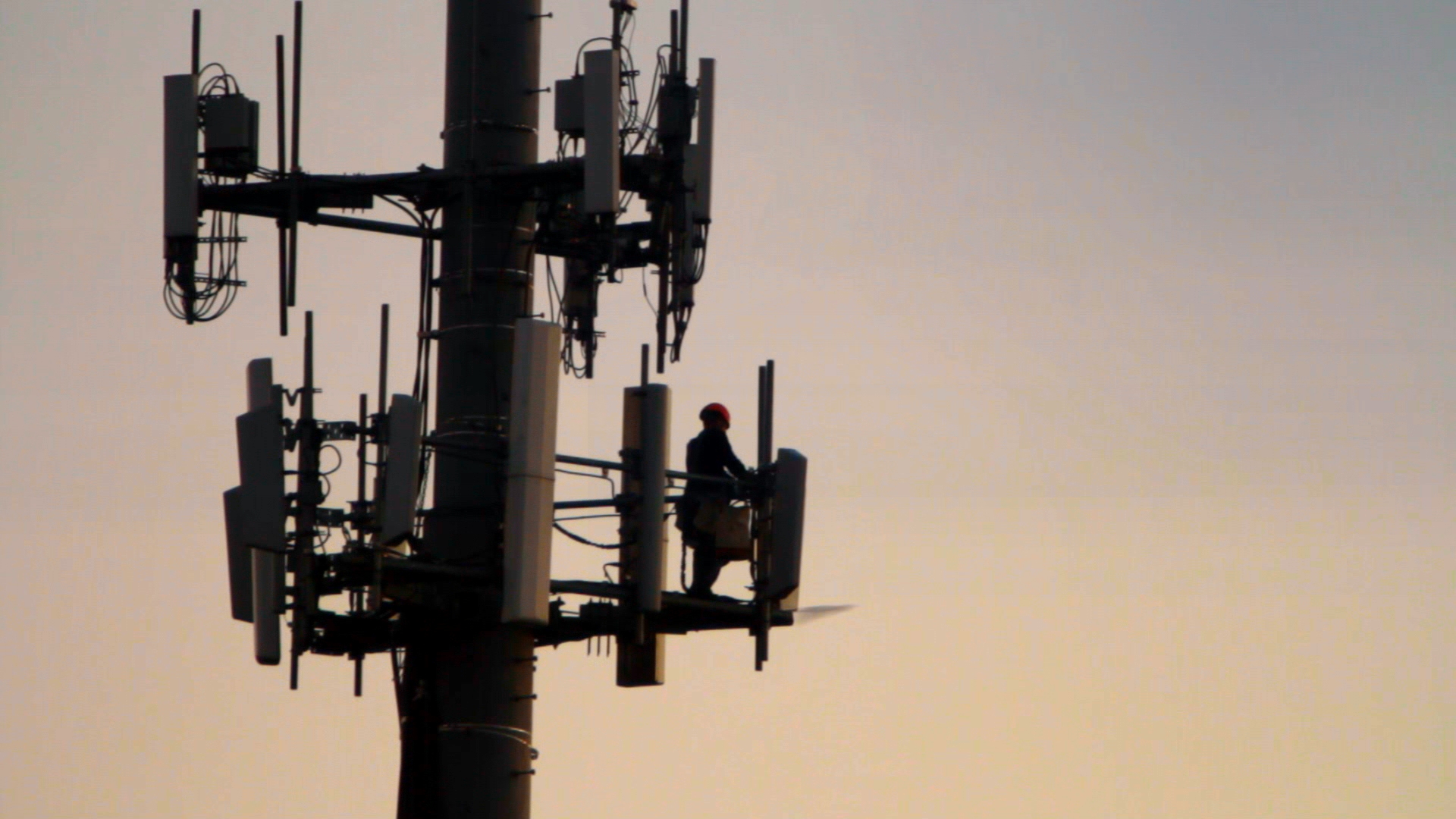 guy on tower
