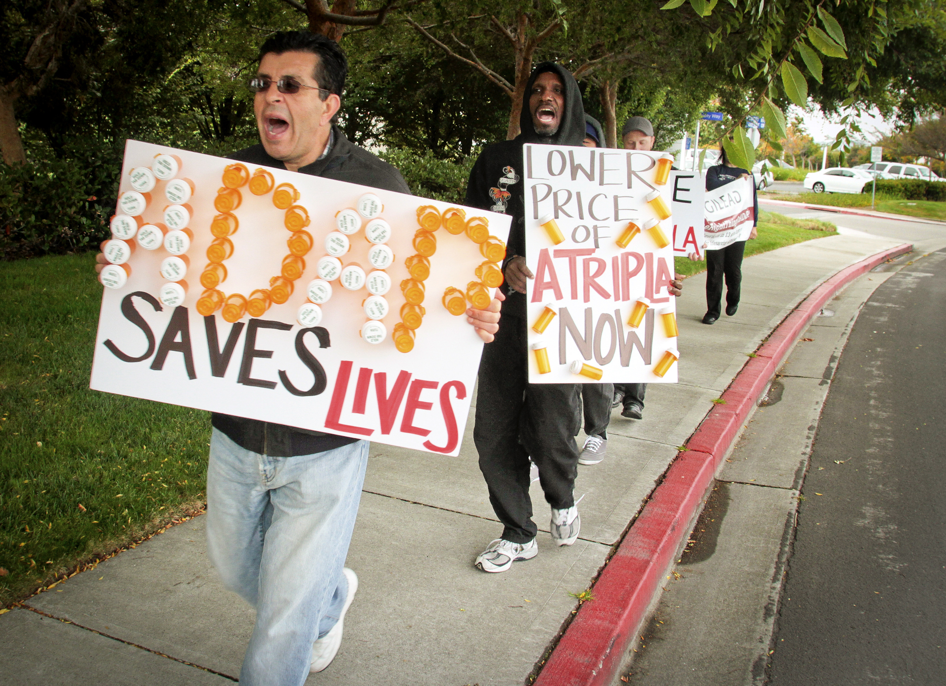 ADAP protest