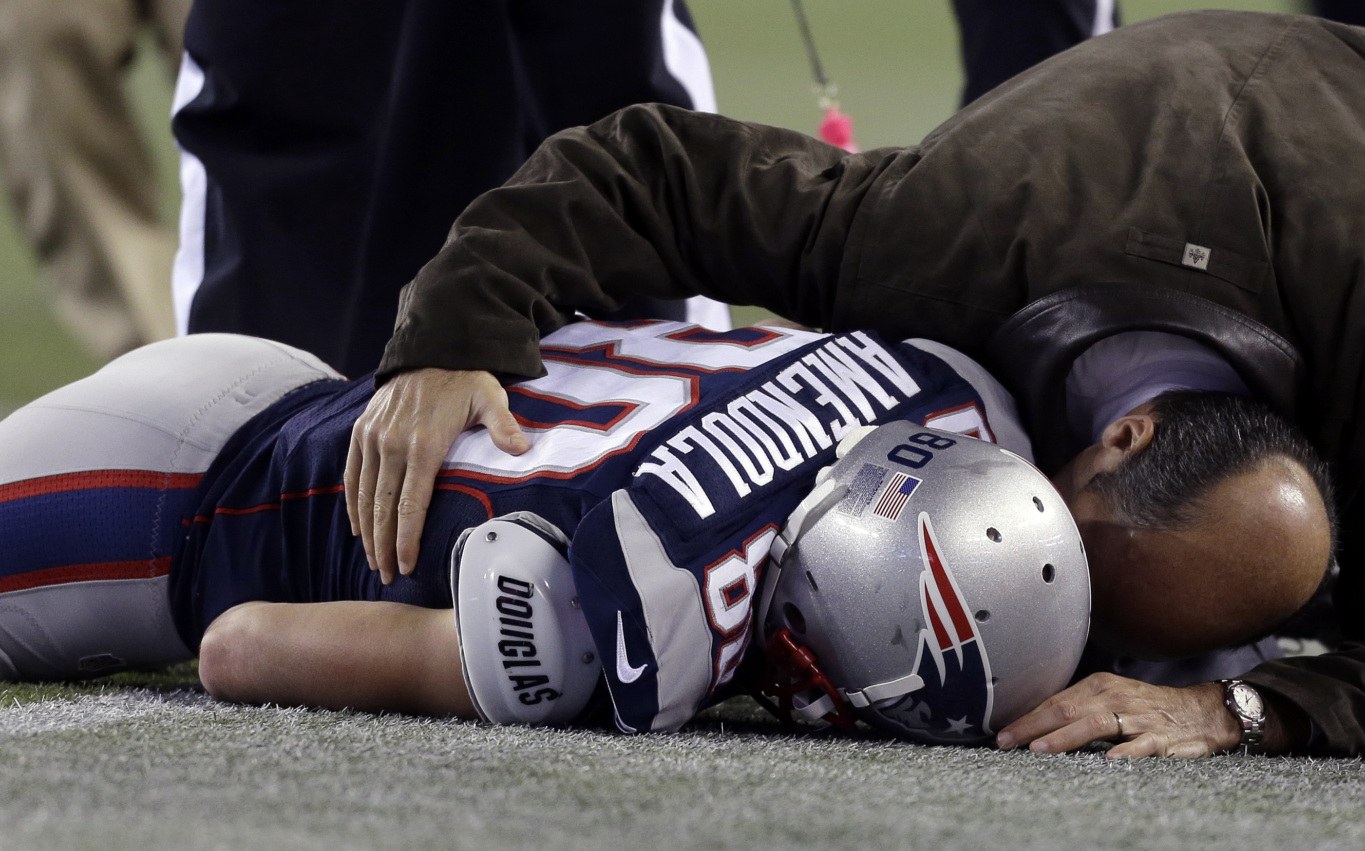 SAINTS PATRIOTS FOOTBALL