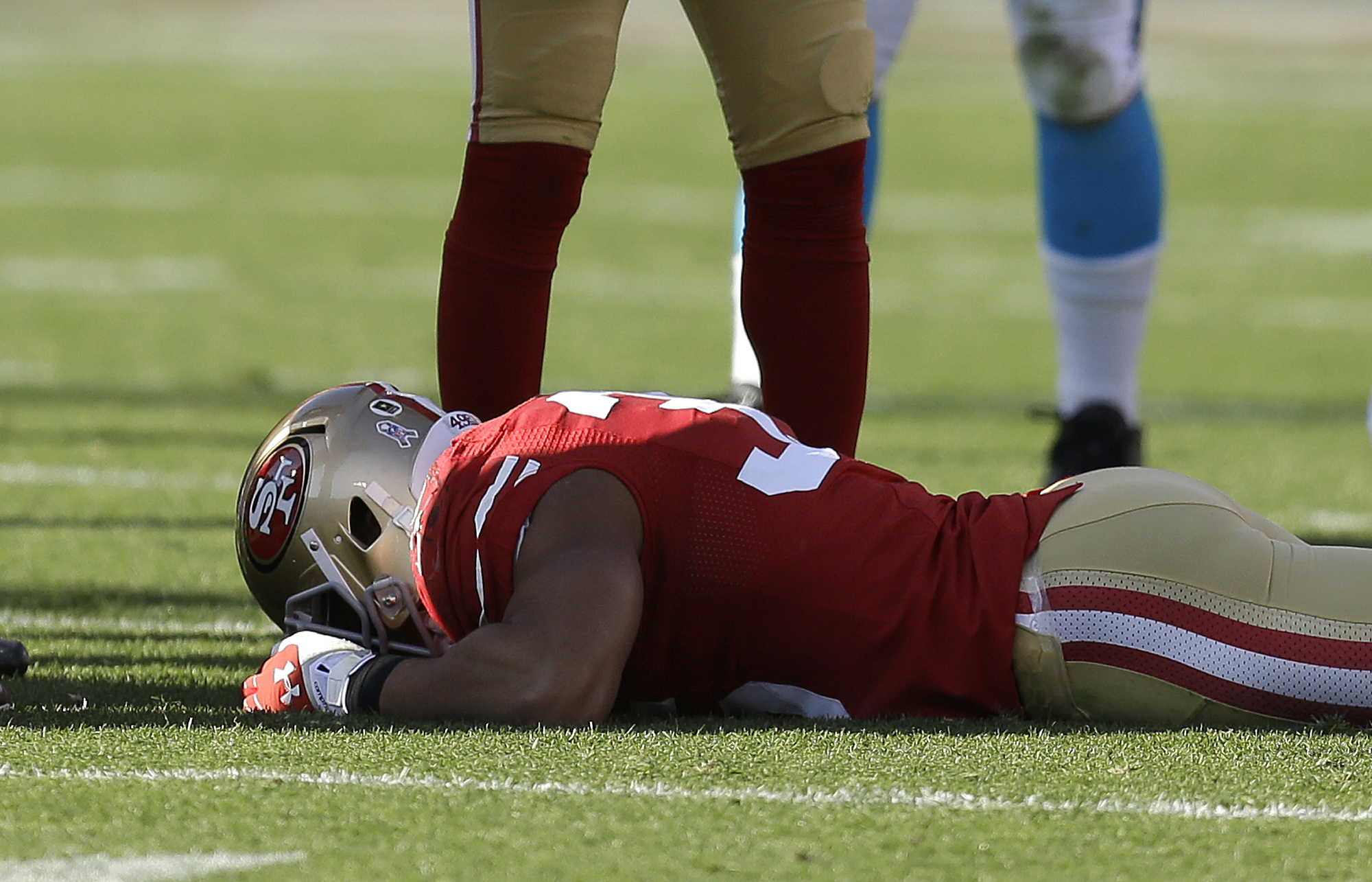 PANTHERS 49ERS FOOTBALL