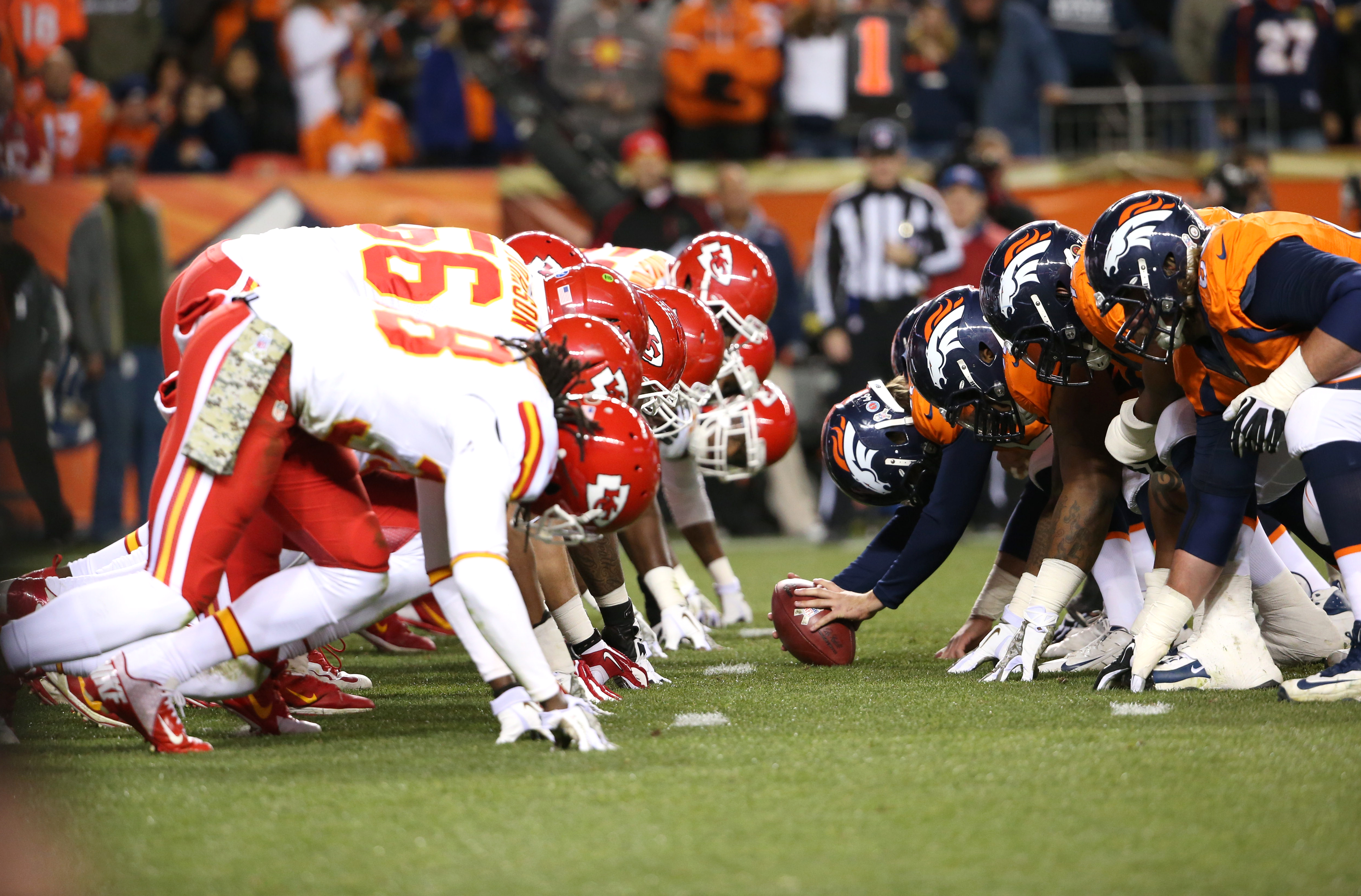 CHIEFS BRONCOS FOOTBALL