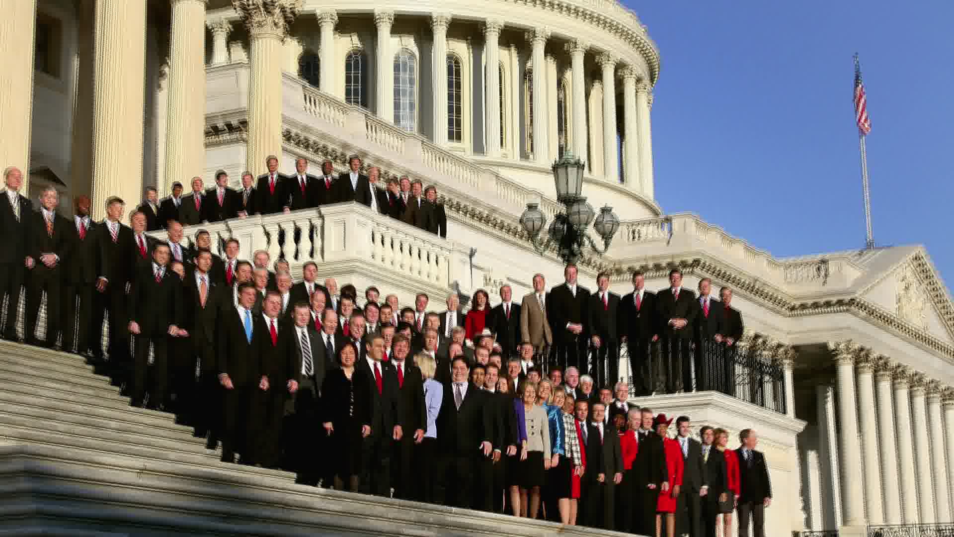 congress on steps of capitol