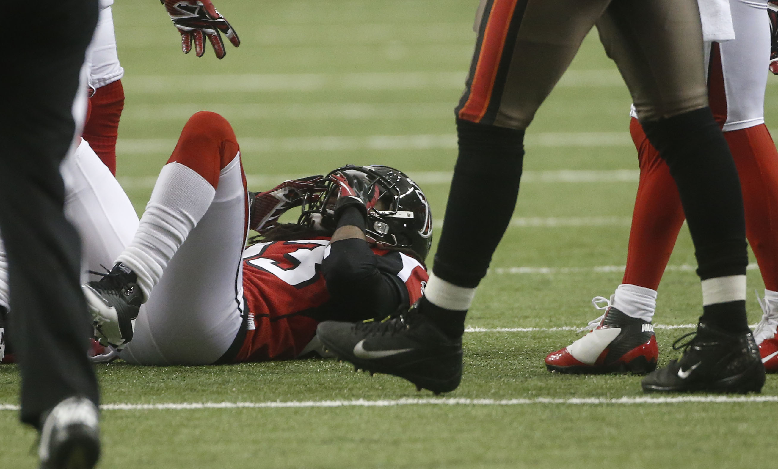 Dunta Robinson concussion