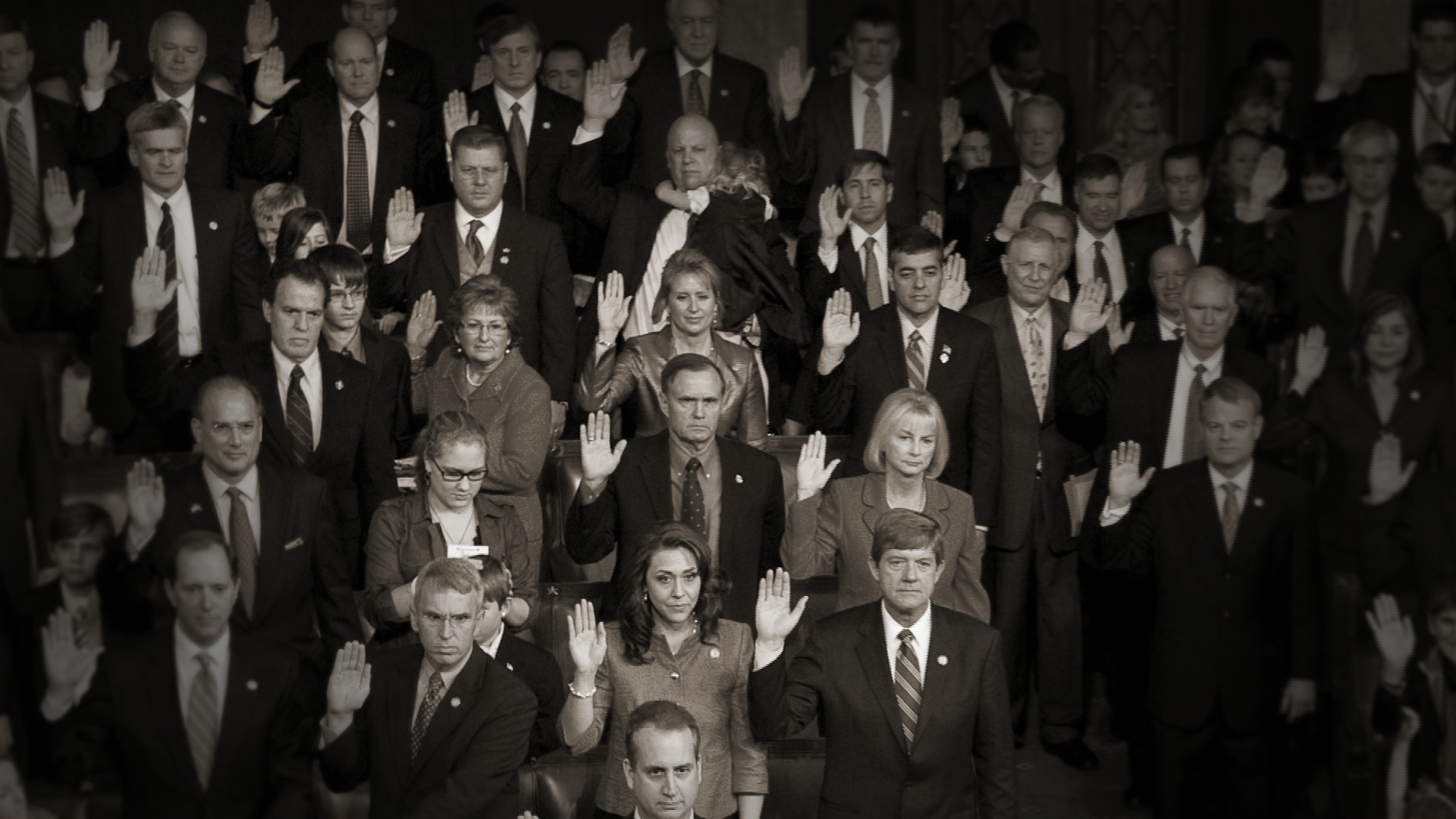 swearing in