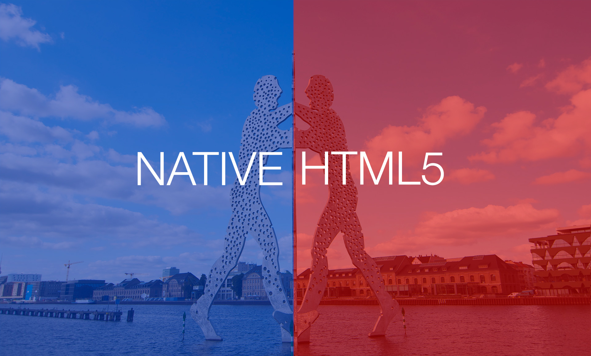 statues fighting about native apps