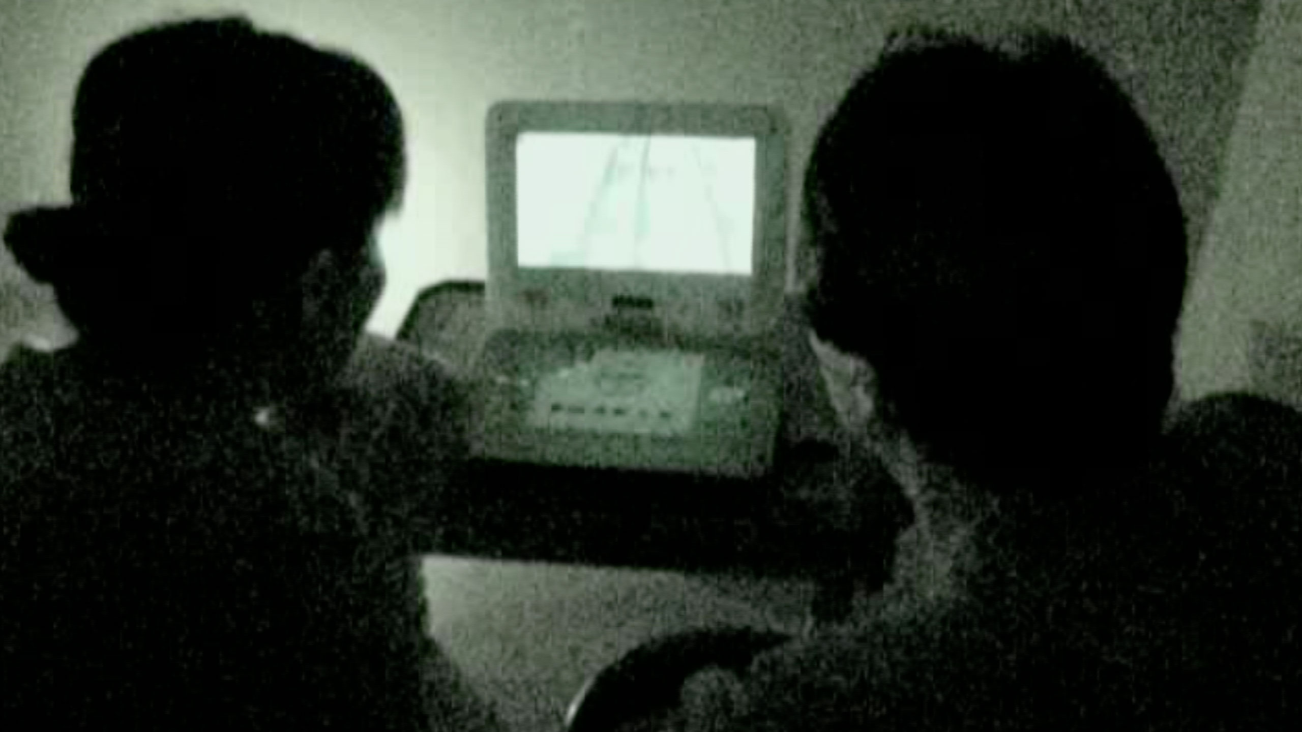 kids looking at screen