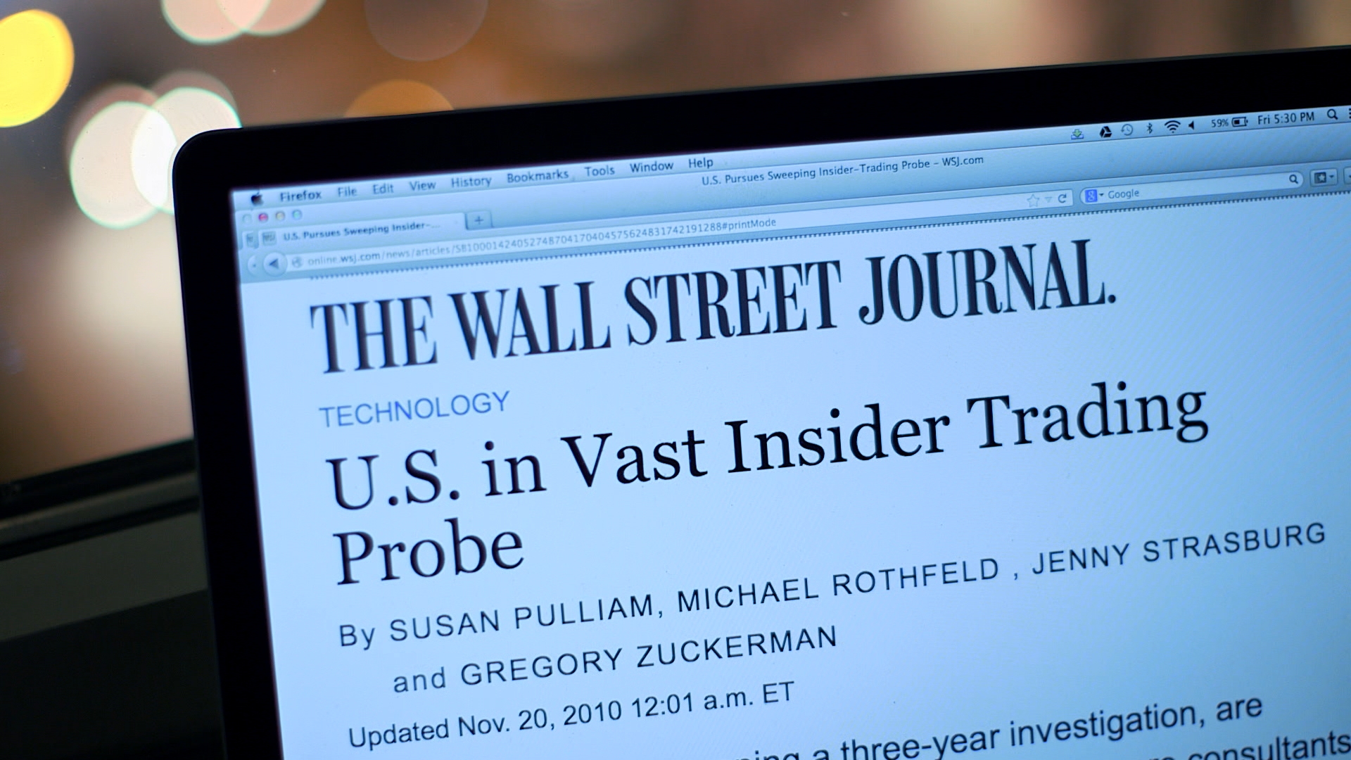 wall st journal