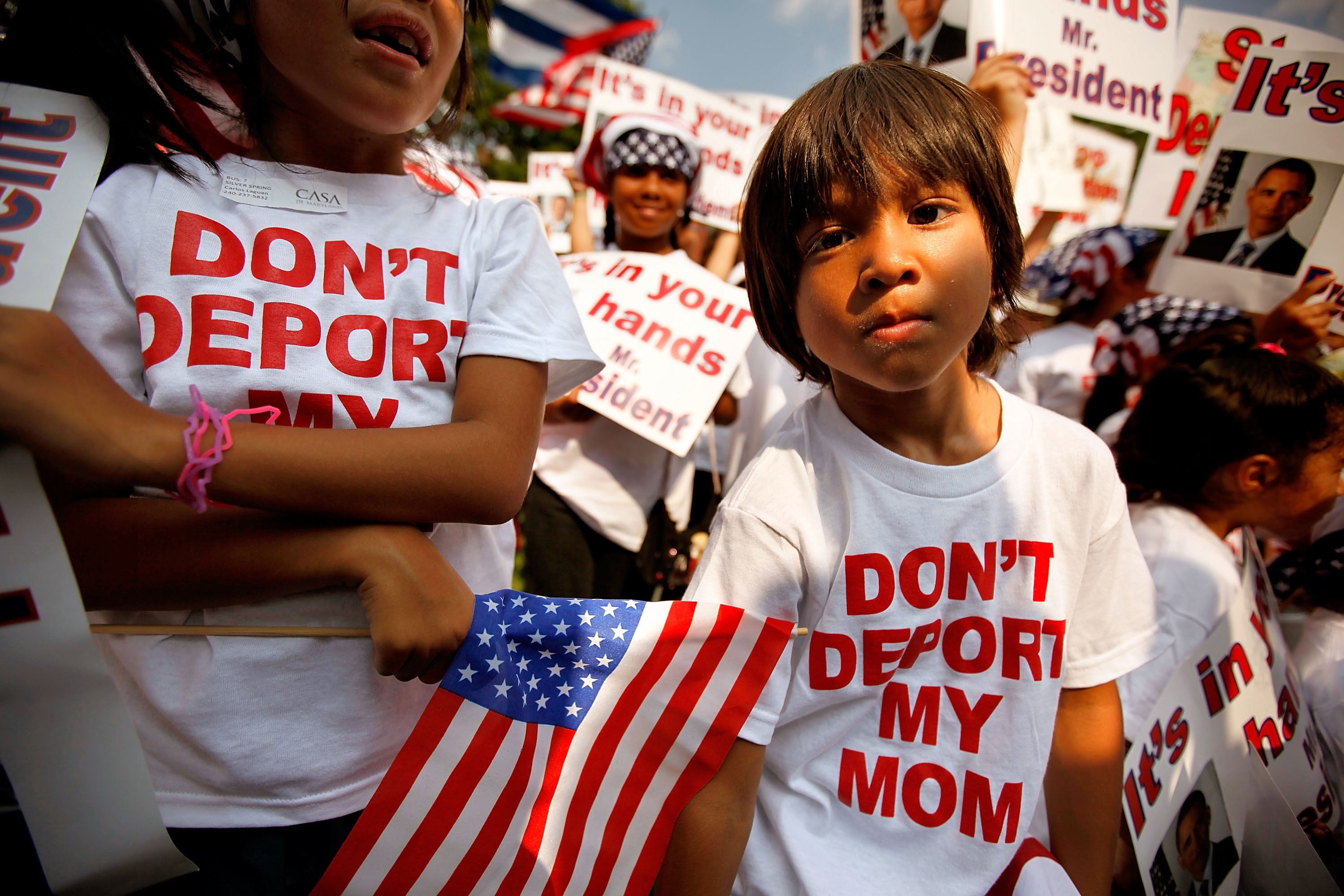 Children Of Undocumented Immigrants Rally In Washington To End Deportations
