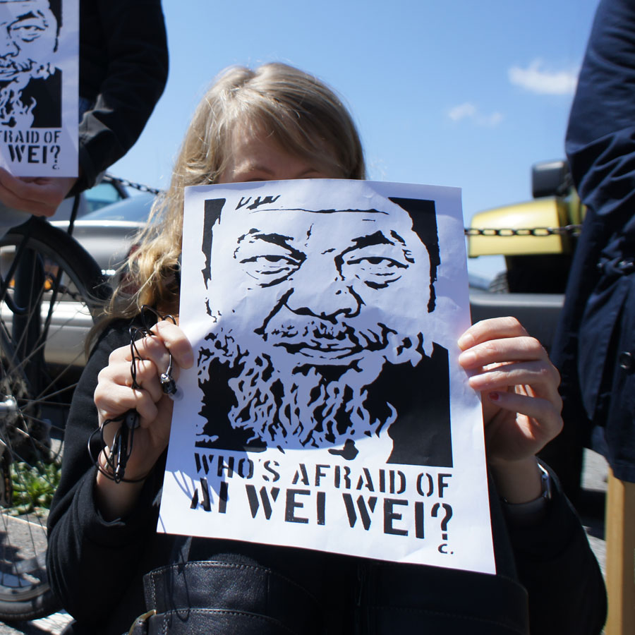 Who's Afraid of Ai Weiwei?: aiwww grafitti