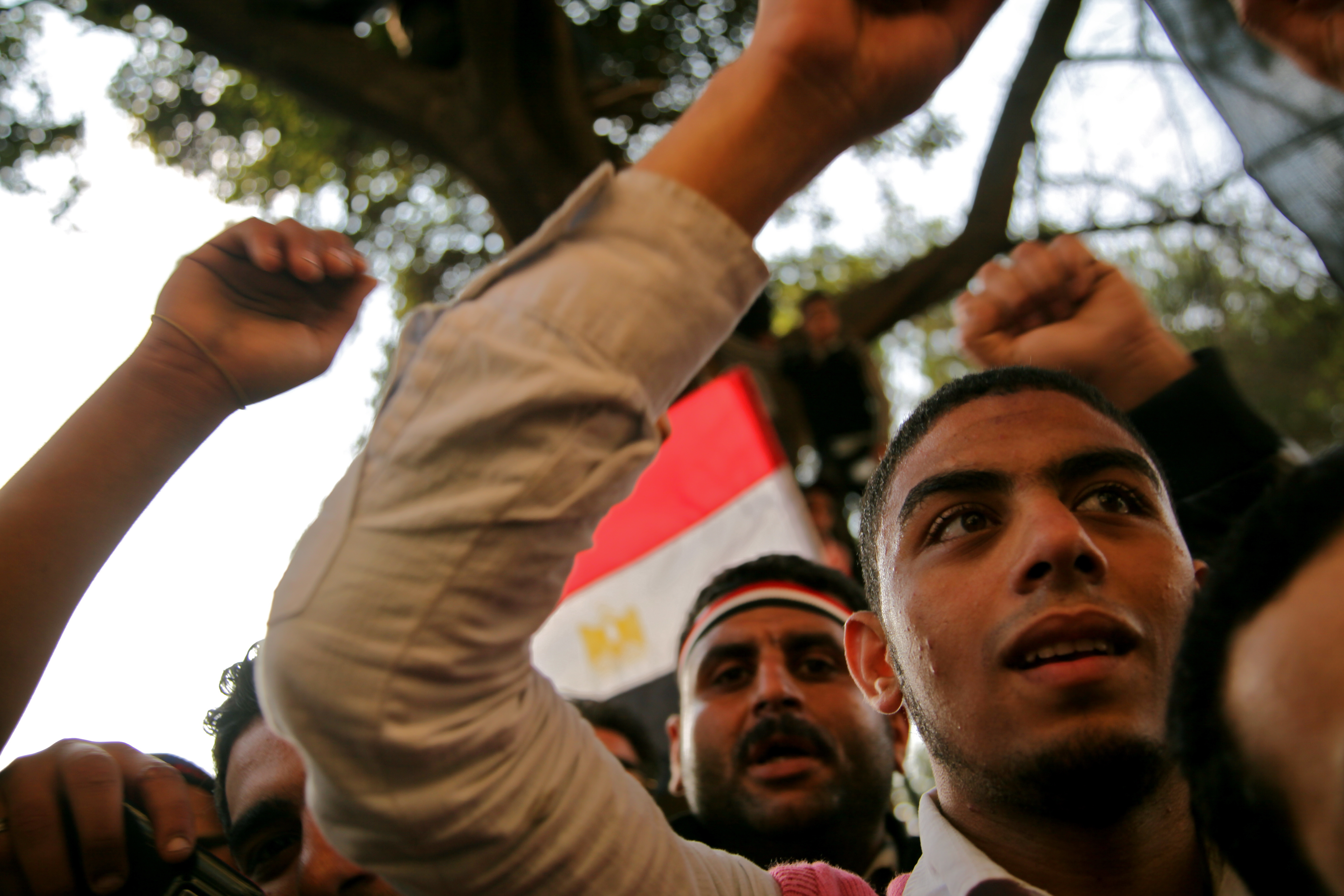 Revolution in Cairo: Post-protest celebration
