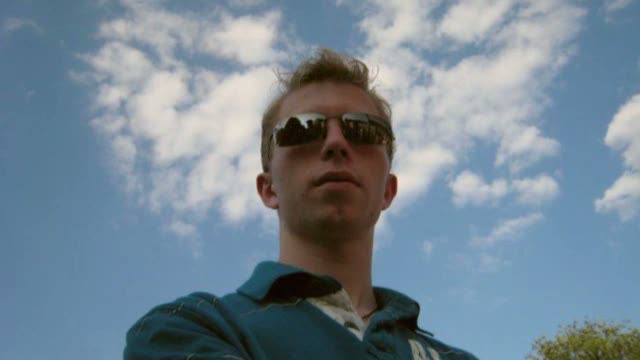 The Private Life of Bradley Manning: sunglasses