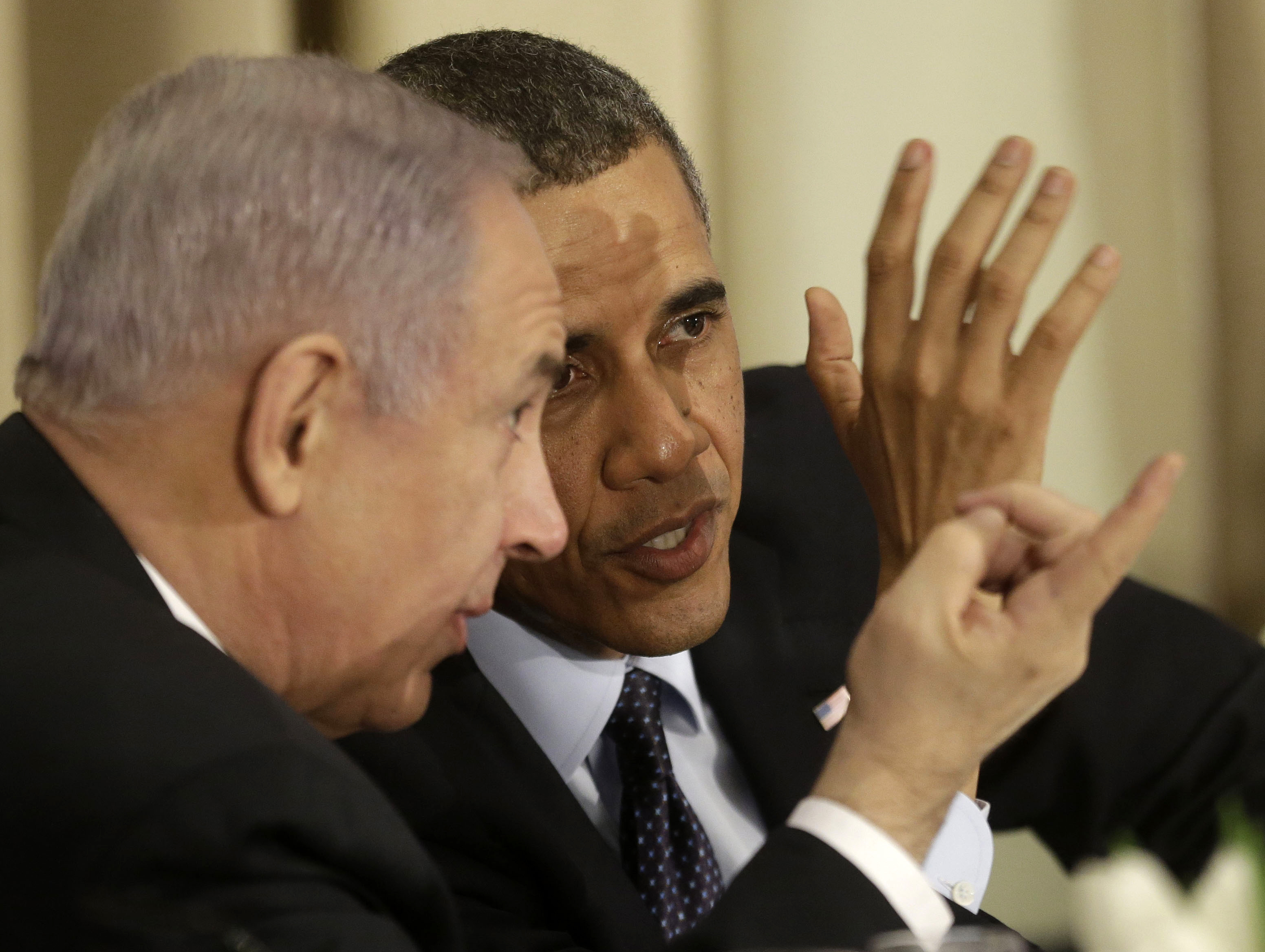Barack Obama, Benjamin Netanyahu