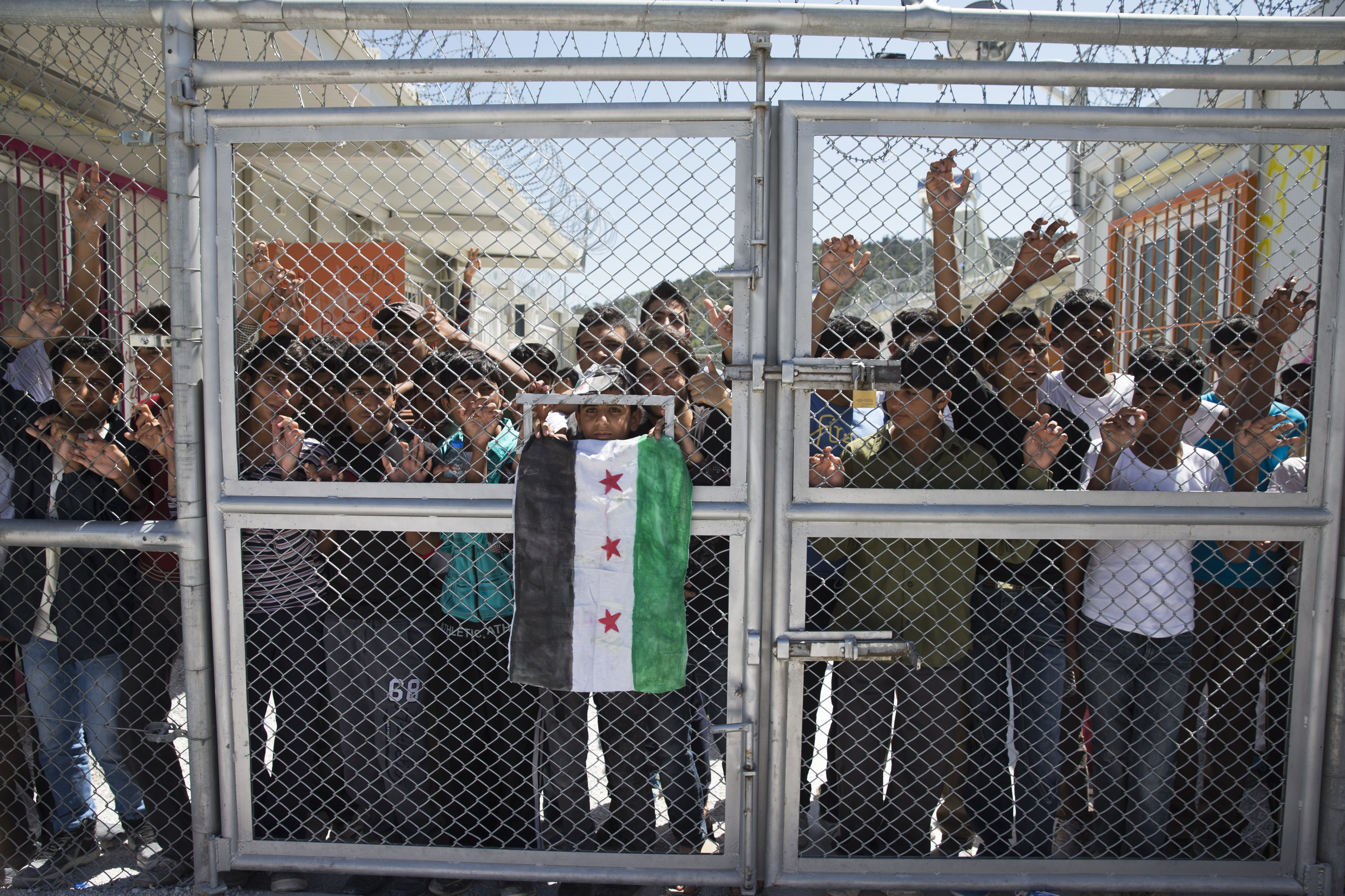Greece Pope Refugees