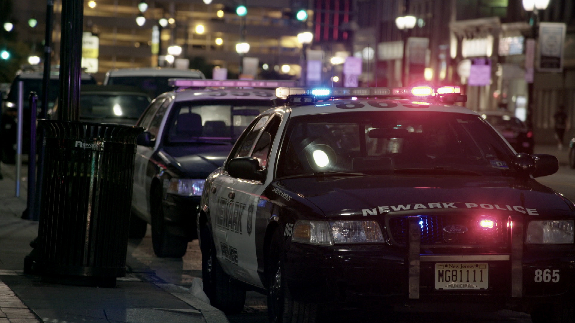 Newark Police Car