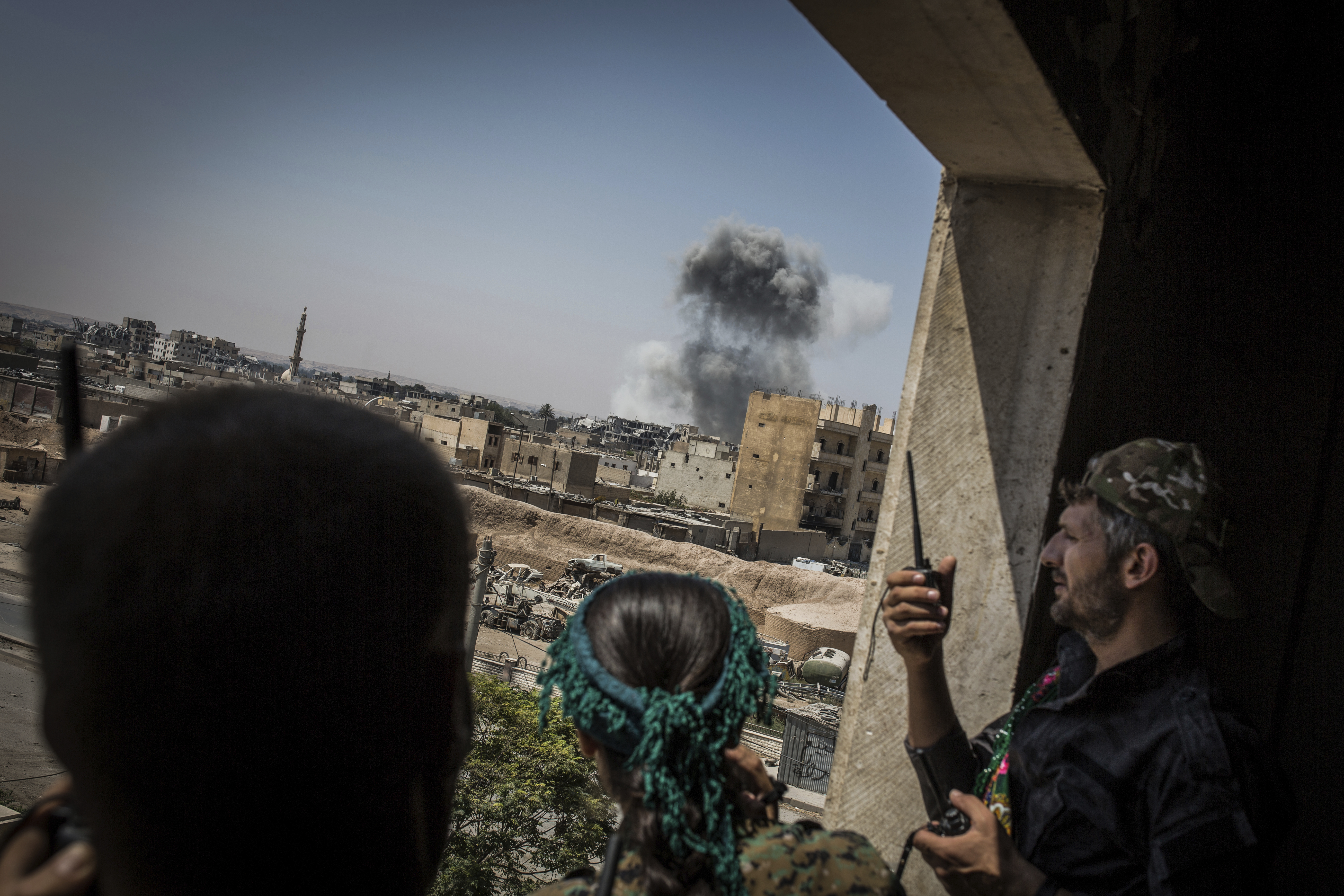 Fighting in Old City of Raqqa