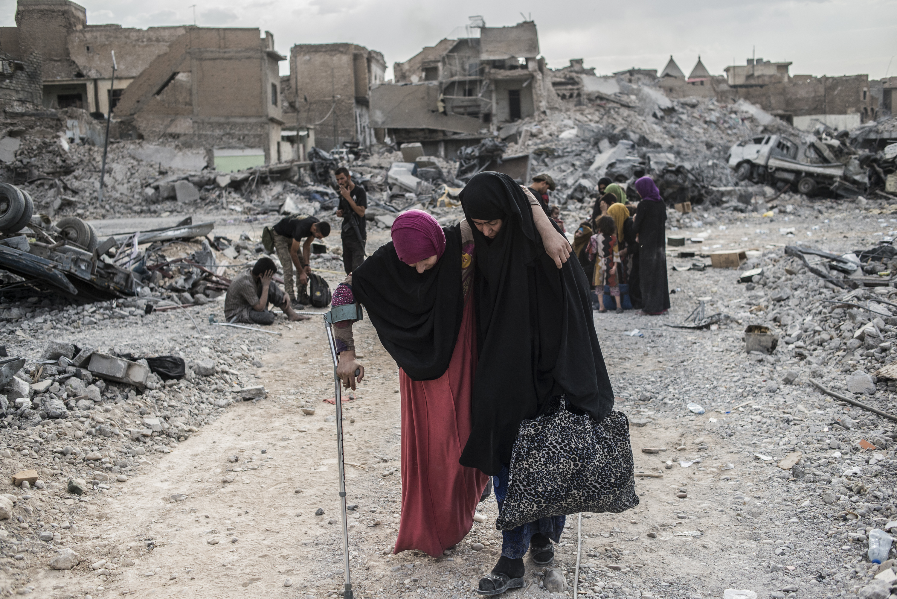 Iraqi Forces Battle IS Militants In Old City Of Mosul