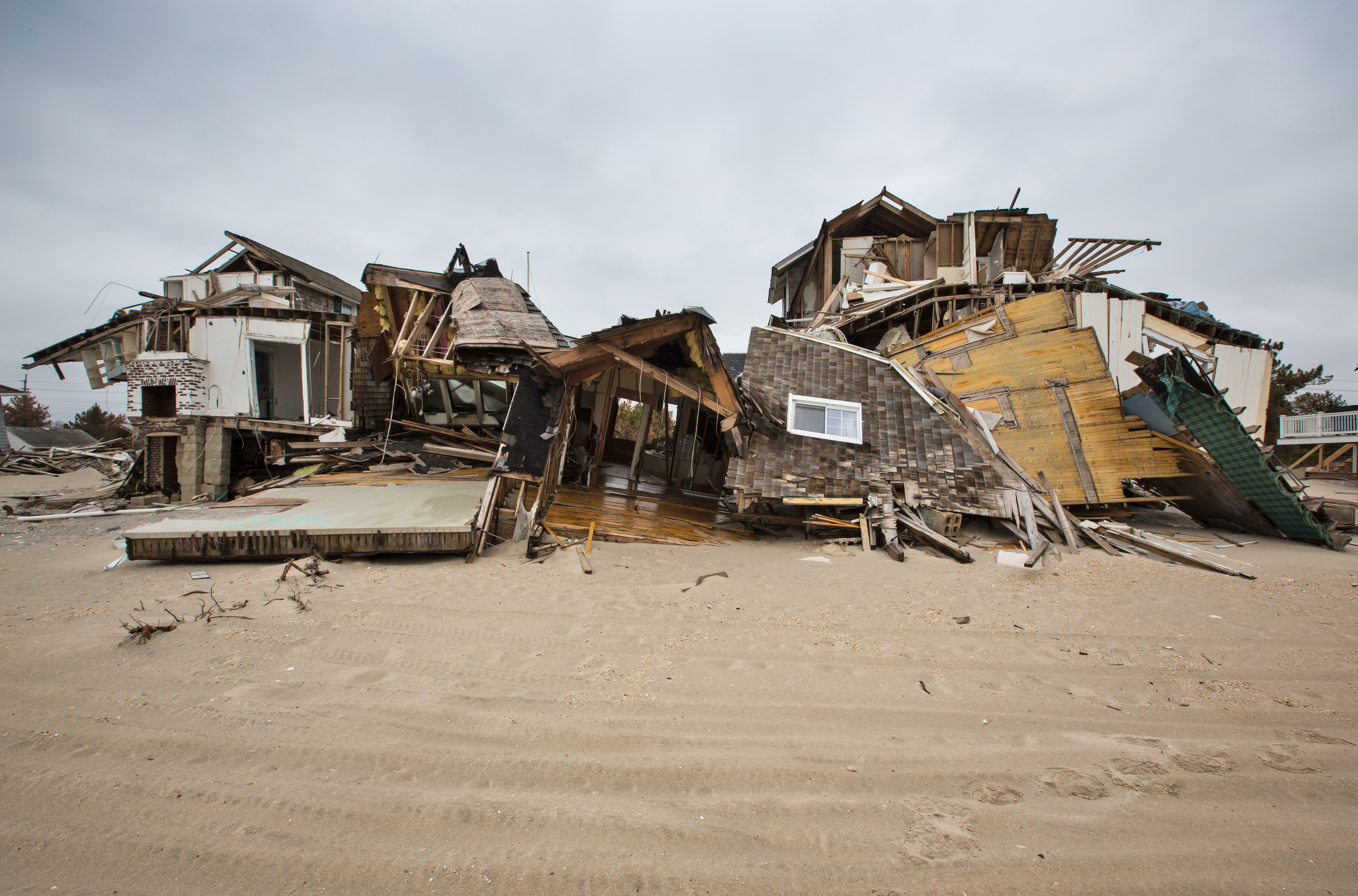 USA - Aftermath of Hurricane Sandy in New Jersey Six Month Later