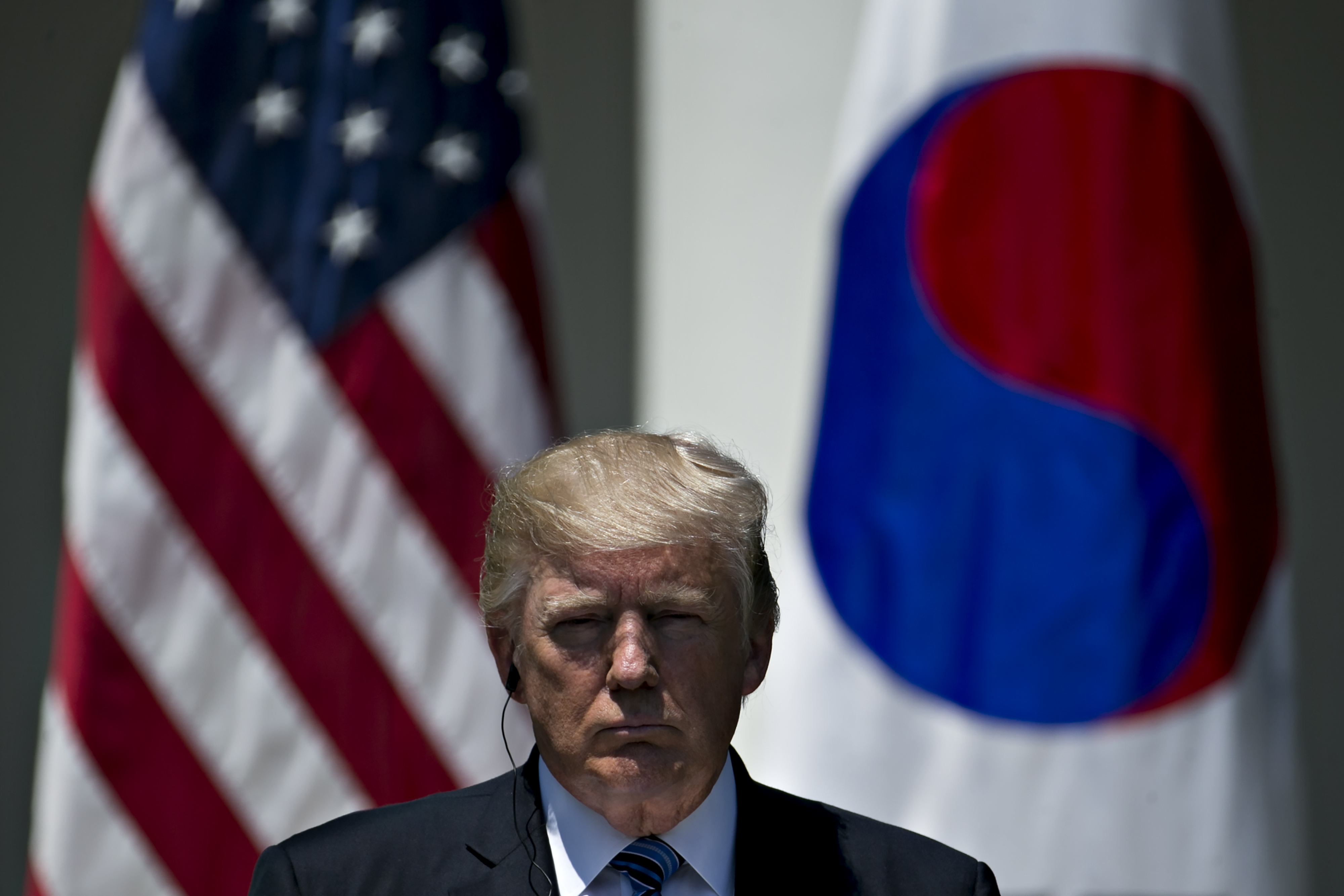 President Trump Meets With South Korean President Moon Jae-In At White House