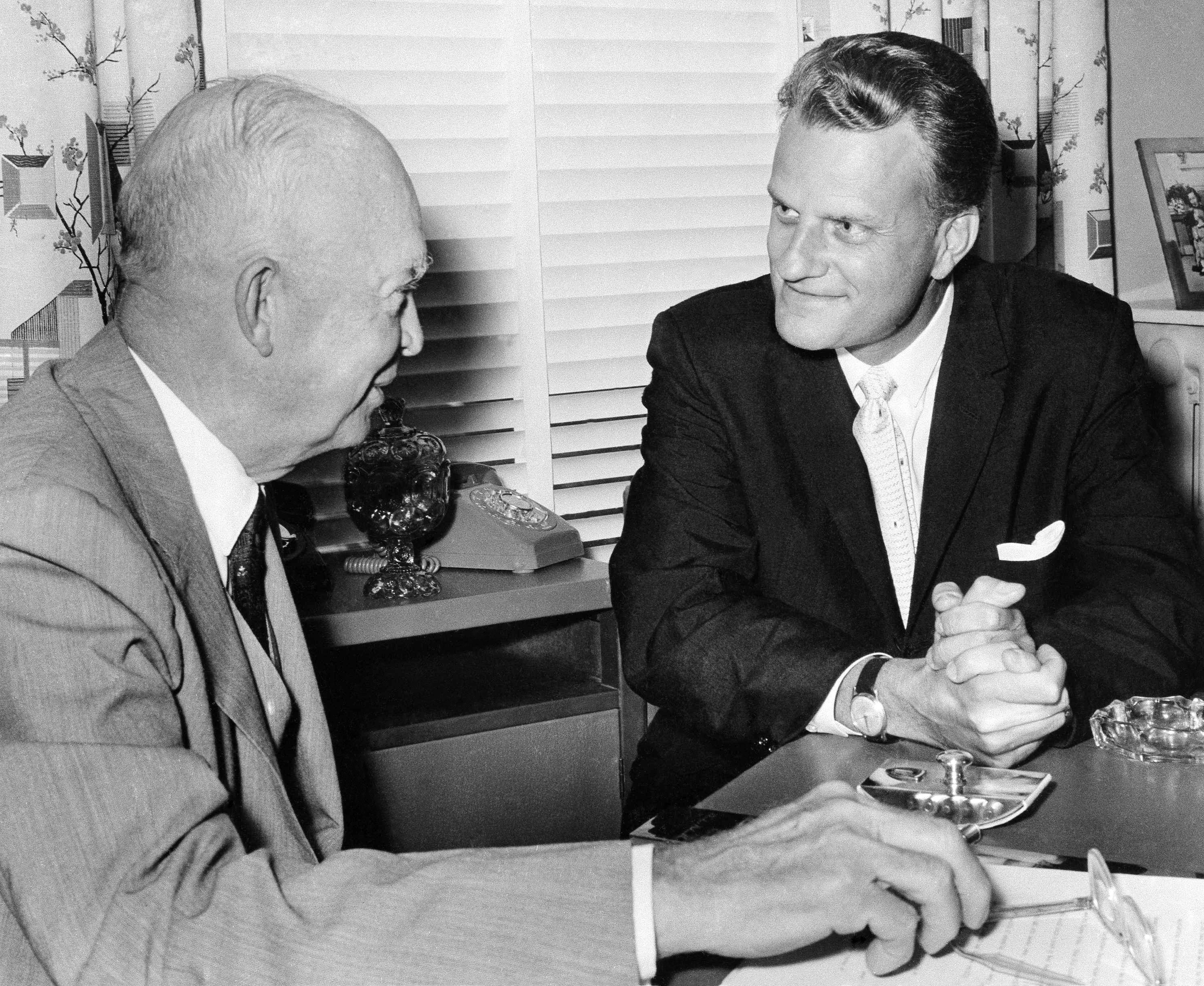 Billy Graham, Dwight  Eisenhower