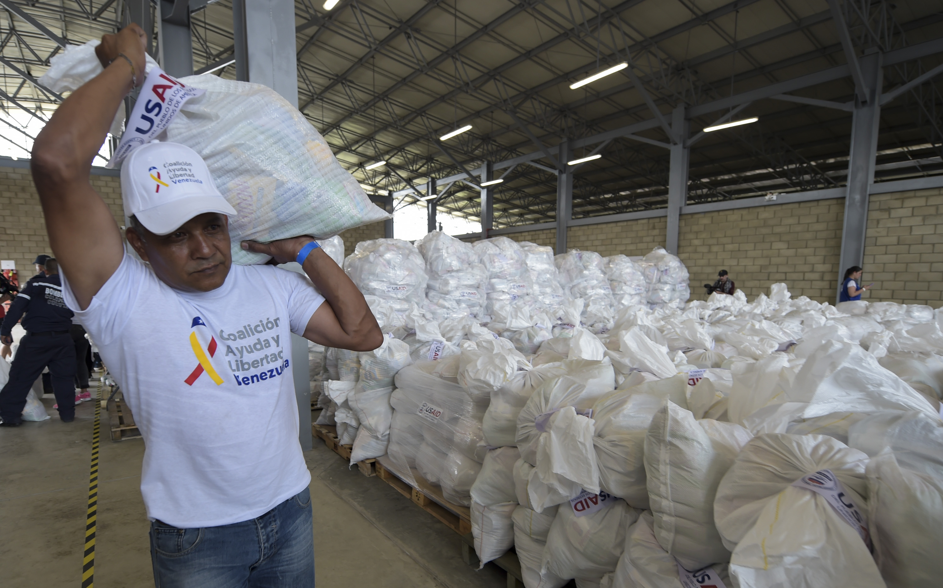 COLOMBIA-VENEZUELA-US-CRISIS-AID