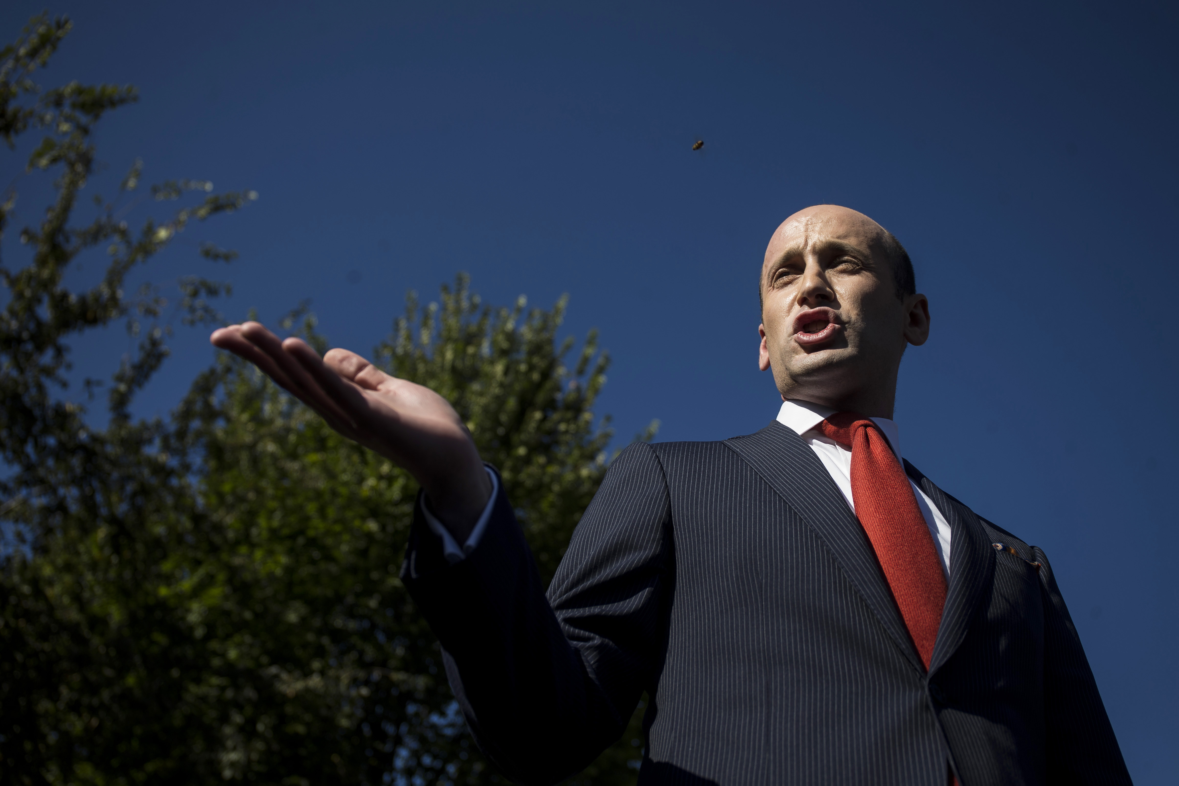 White House Senior Advisor For Policy Stephen Miller Holds Press Conference