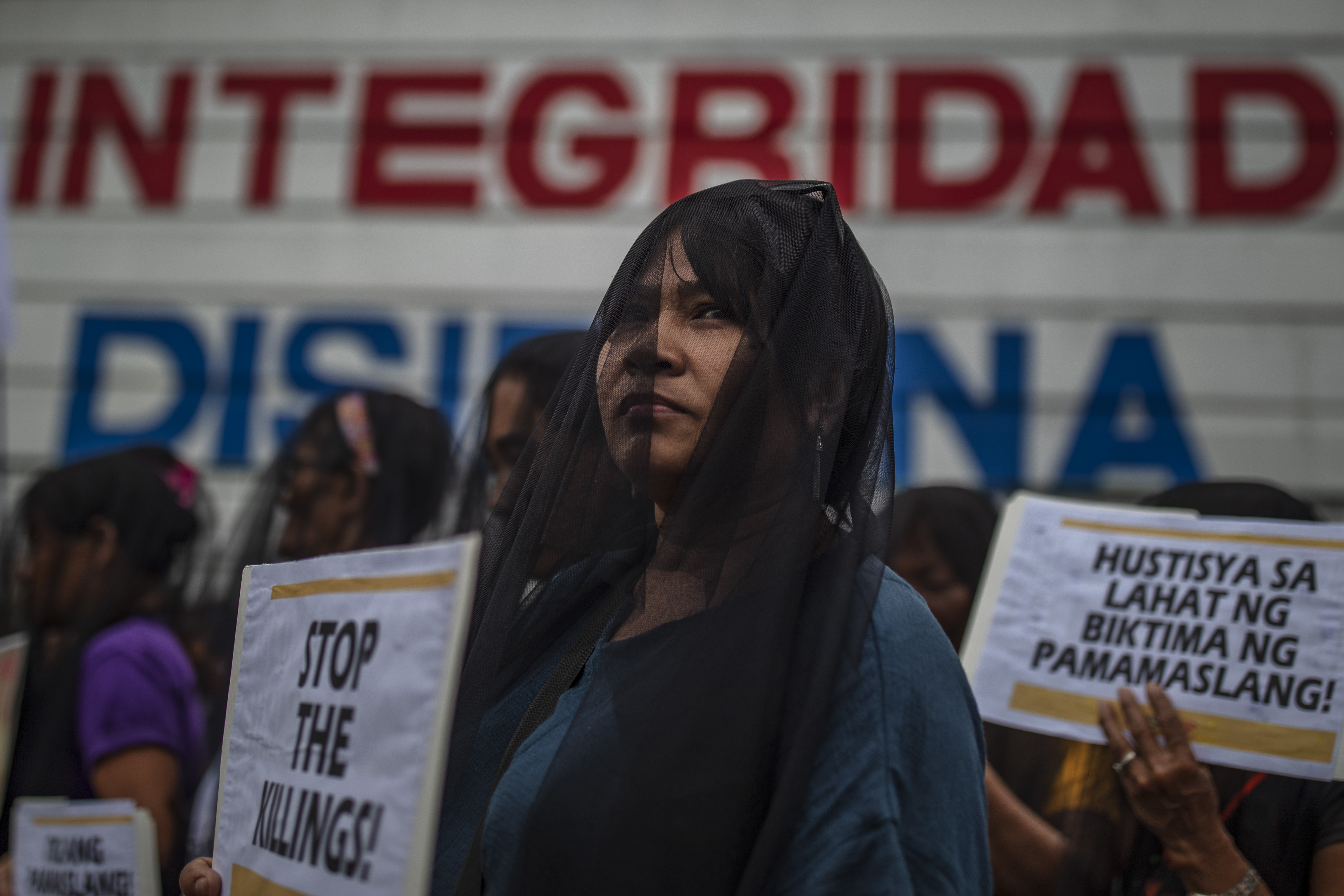 Filipinos Protest Against The War On Drugs