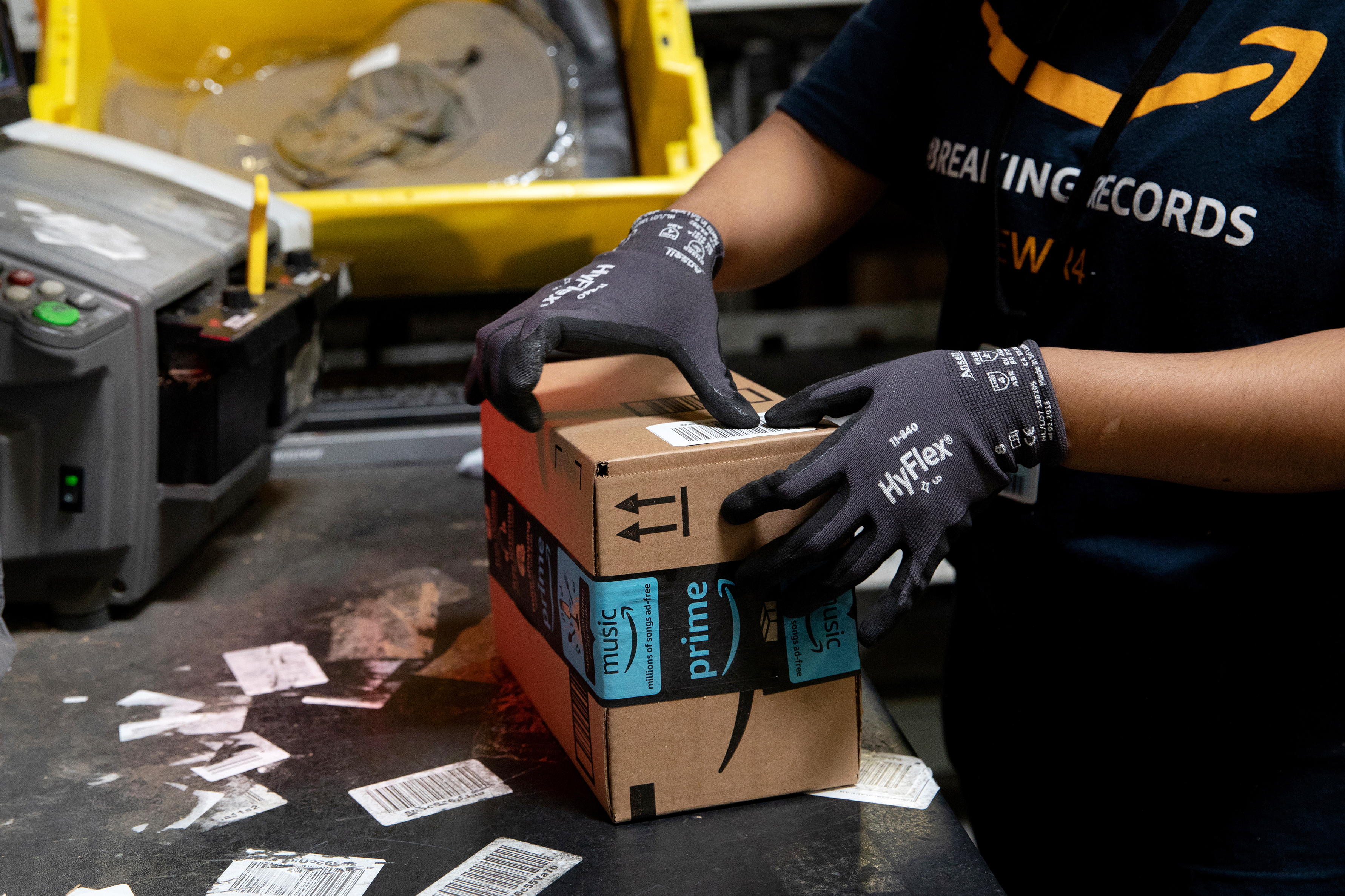 Operations At An Amazon.com Inc. Fulfillment Center During the ICON Conference