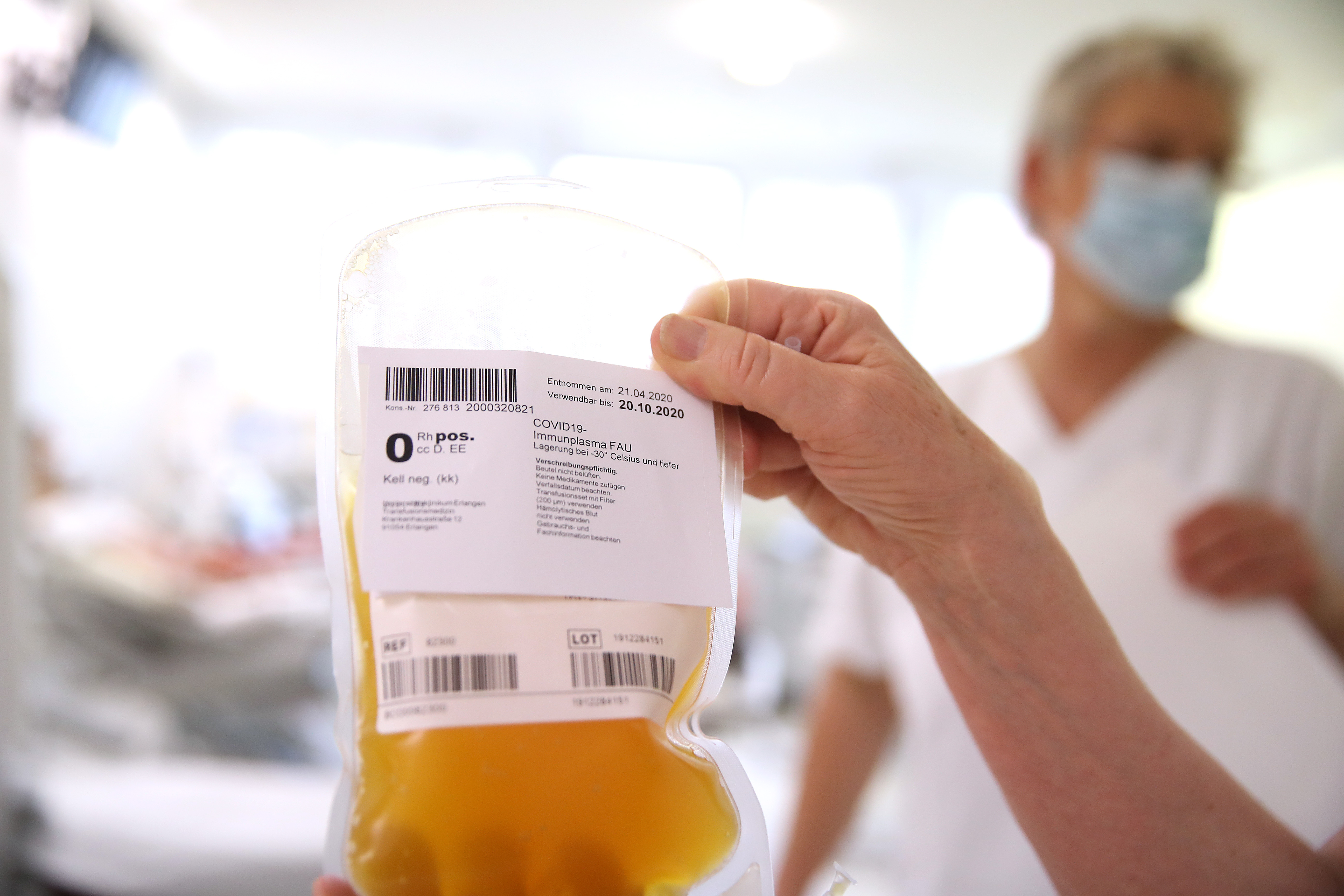Blood Plasma Research Provides Possible Therapy For Covid-19 Patients