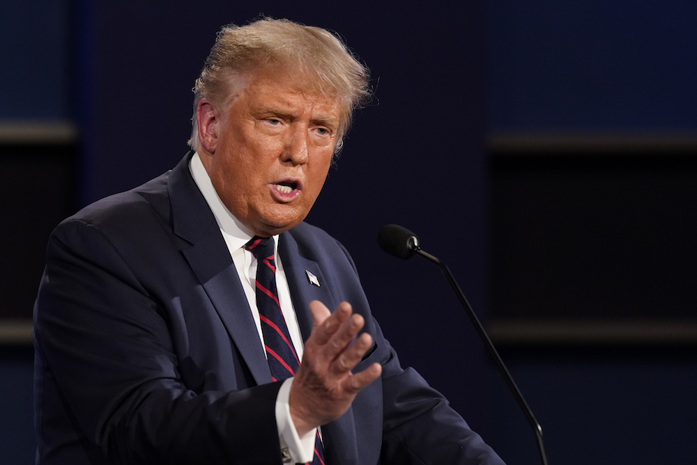 Donald Trump: In First Debate, President Trump Again Declines to Unequivocally Condemn White Supremacist Groups
