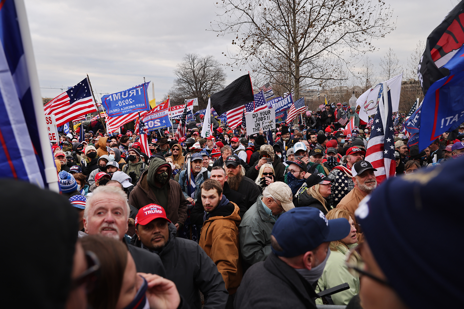 Trump Supporters Hold 