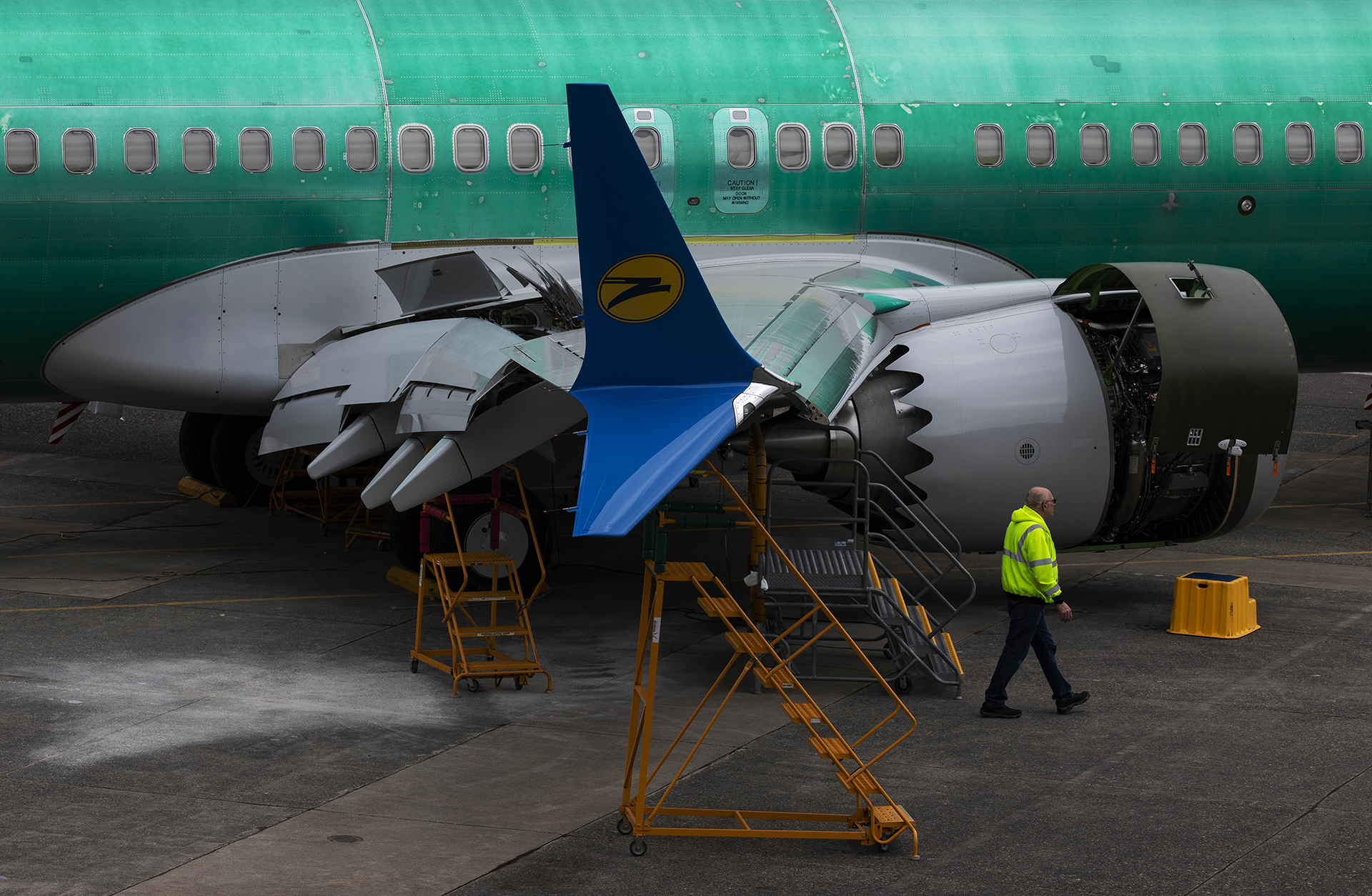 BOEING 737 MAX 8 AIRPLANES RENTON MUNICIPAL AIRPORT