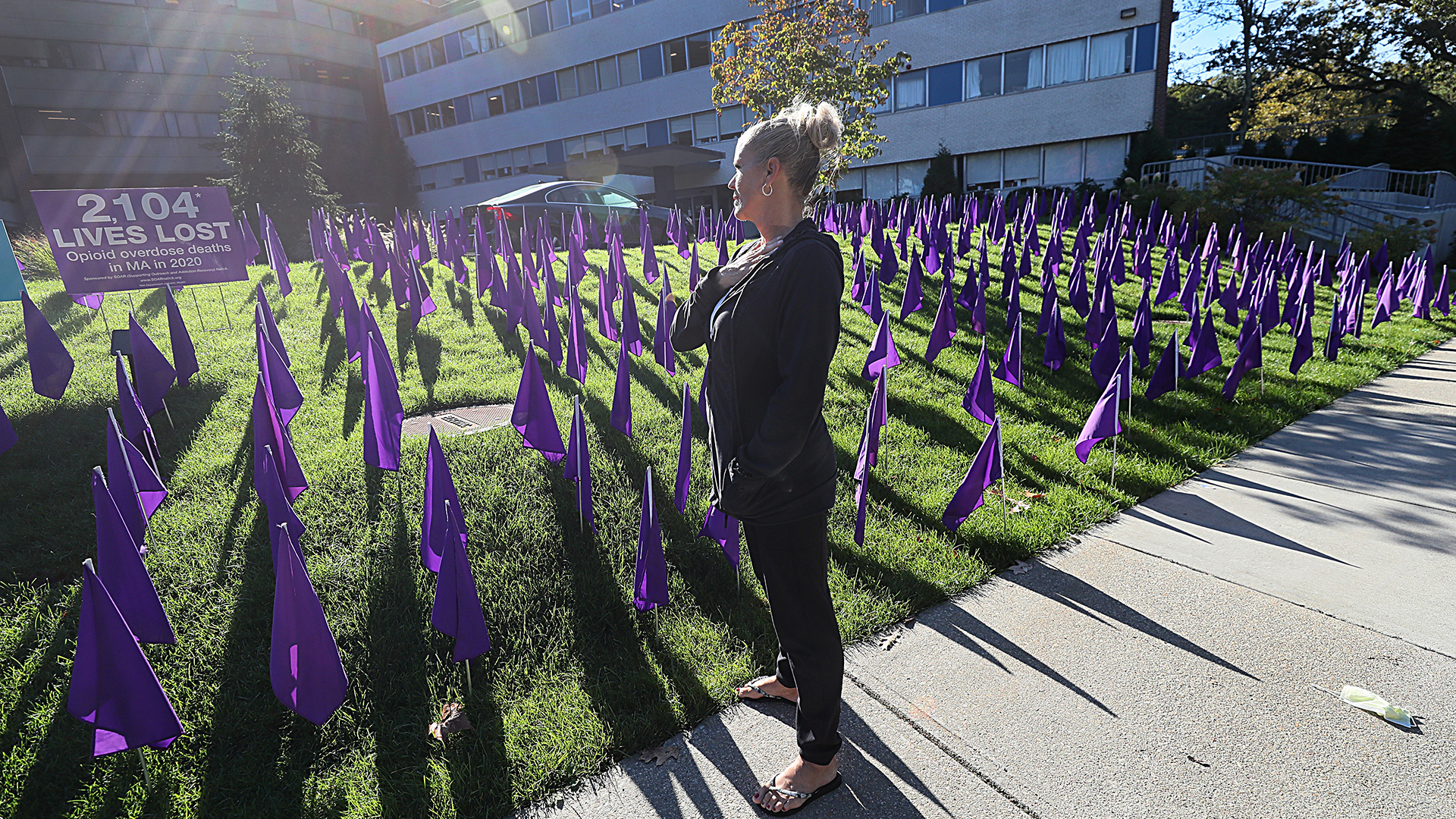 With Memorial on Marathon Route, Doctors Honor Lives Lost to Opioids