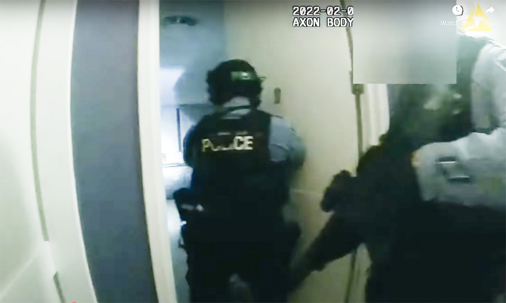 Amir Locke police shooting no knock warrant