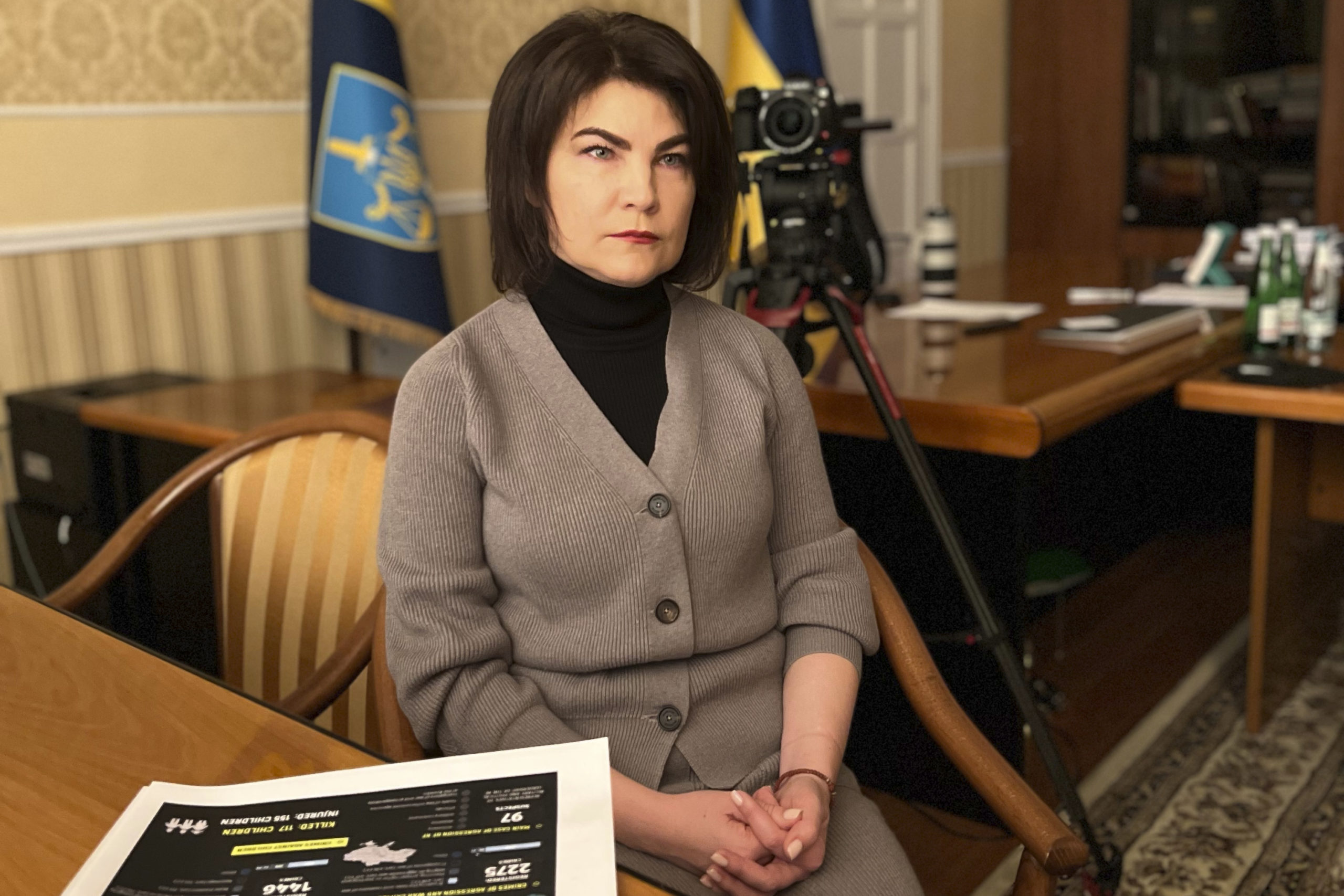 Russia War Crimes Ukraine Prosecutor General Iryna Venediktova