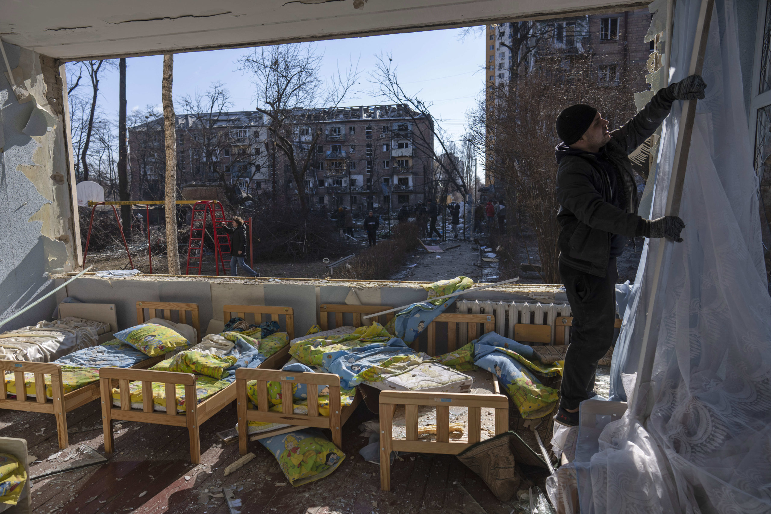 Russia War Crimes Ukraine Destroying Schools - 731